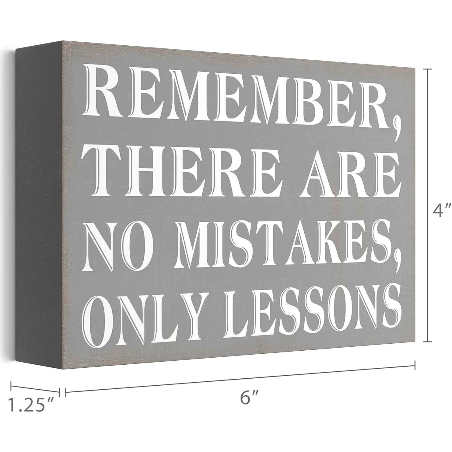 Cartel de Madera Motivacional Barnyard Designs 15x10 cm