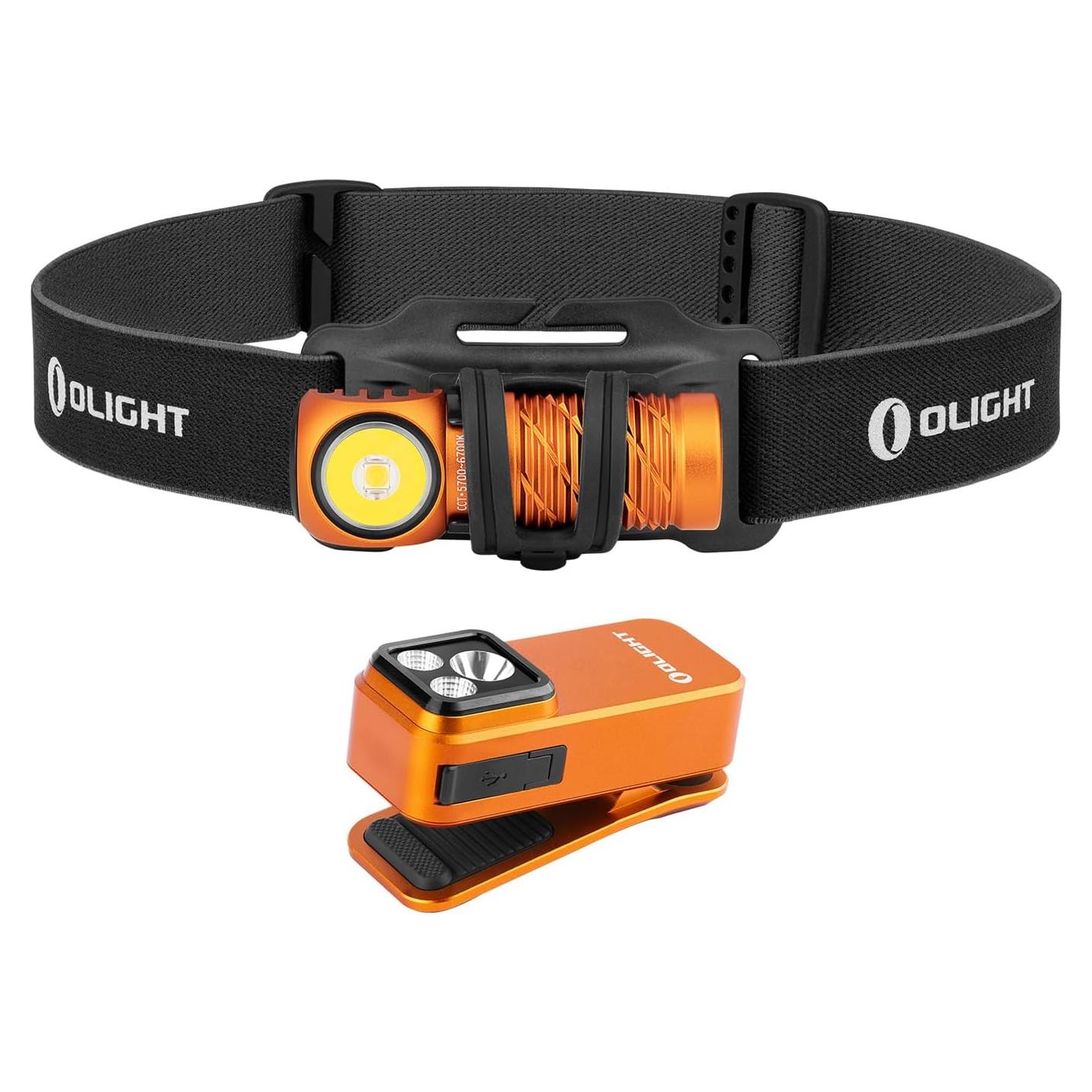 Linterna Frontal OLIGHT Perun 2 Mini 1100 Lúmenes Recargable