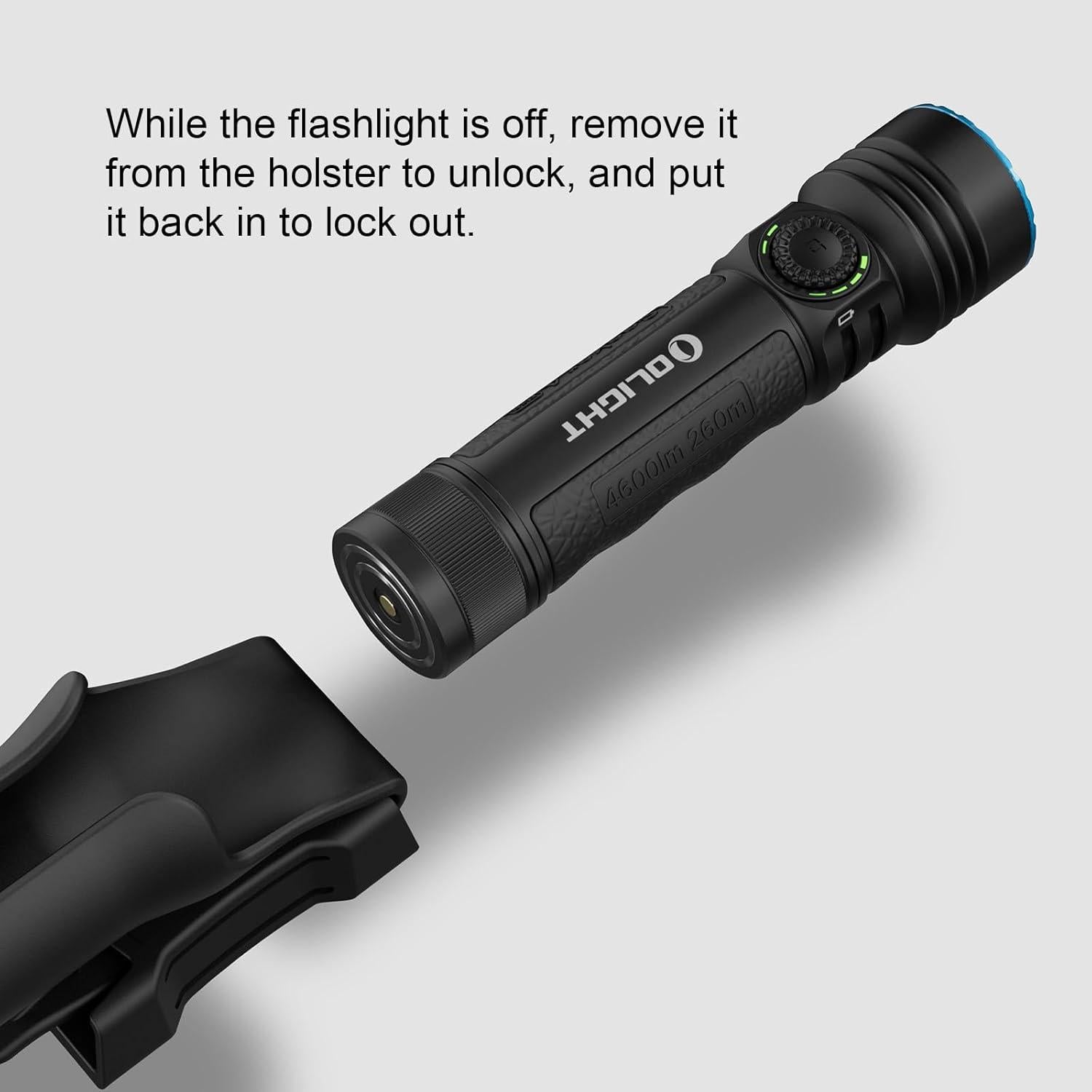 Linterna Recargable OLIGHT Seeker 4 Pro 4600 Lúmenes