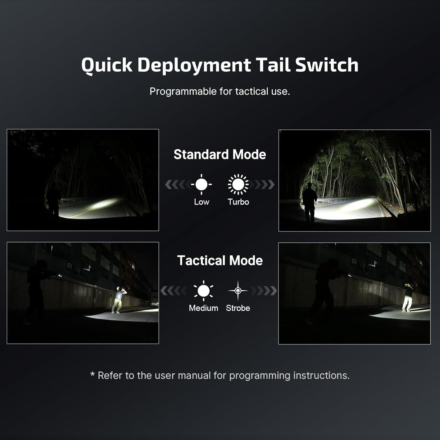 Linterna Táctica OLIGHT Javelot 1350 Lúmenes EDC Clip-on
