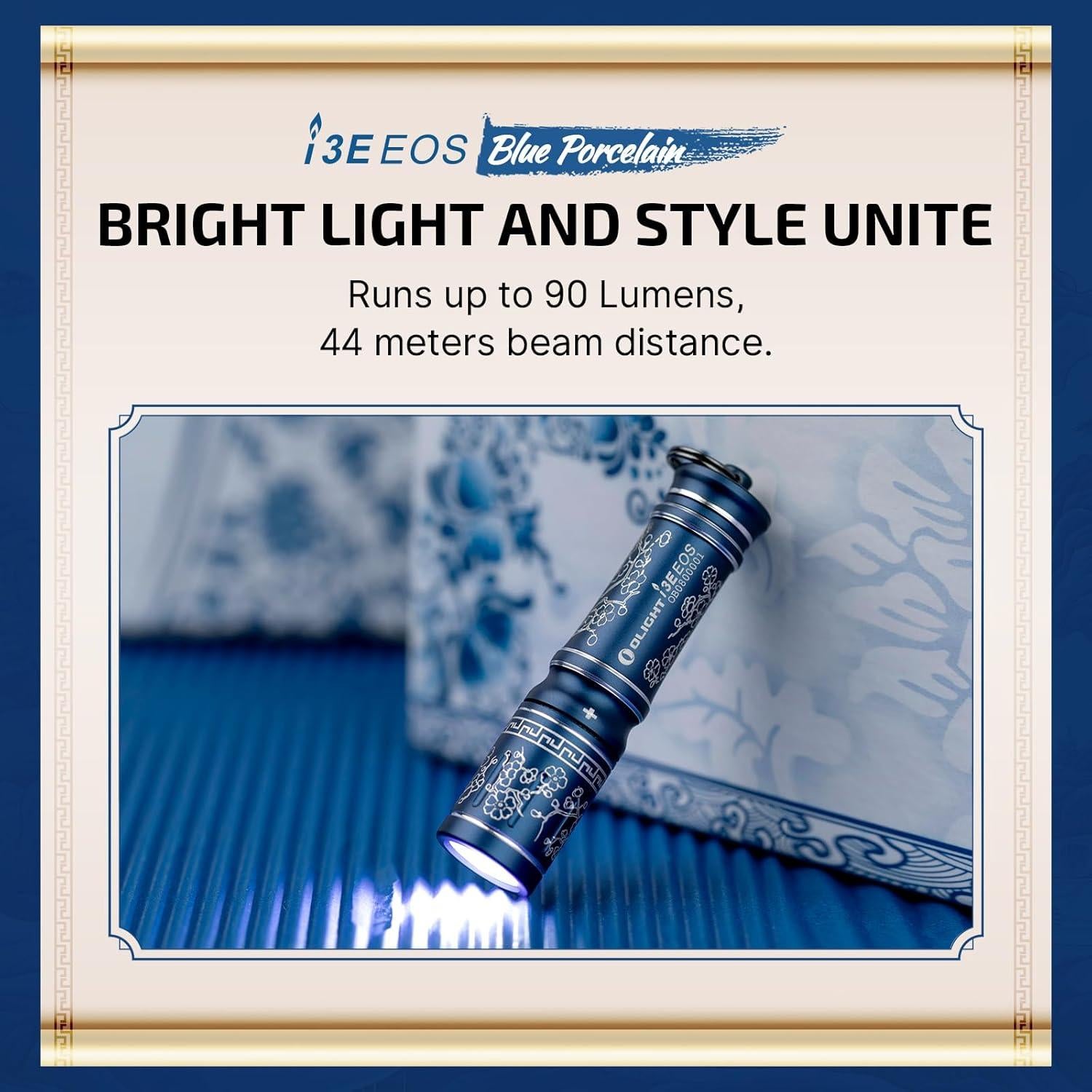 Linterna EDC OLIGHT i3E AAA 90 Lúmenes IPX8 Mini