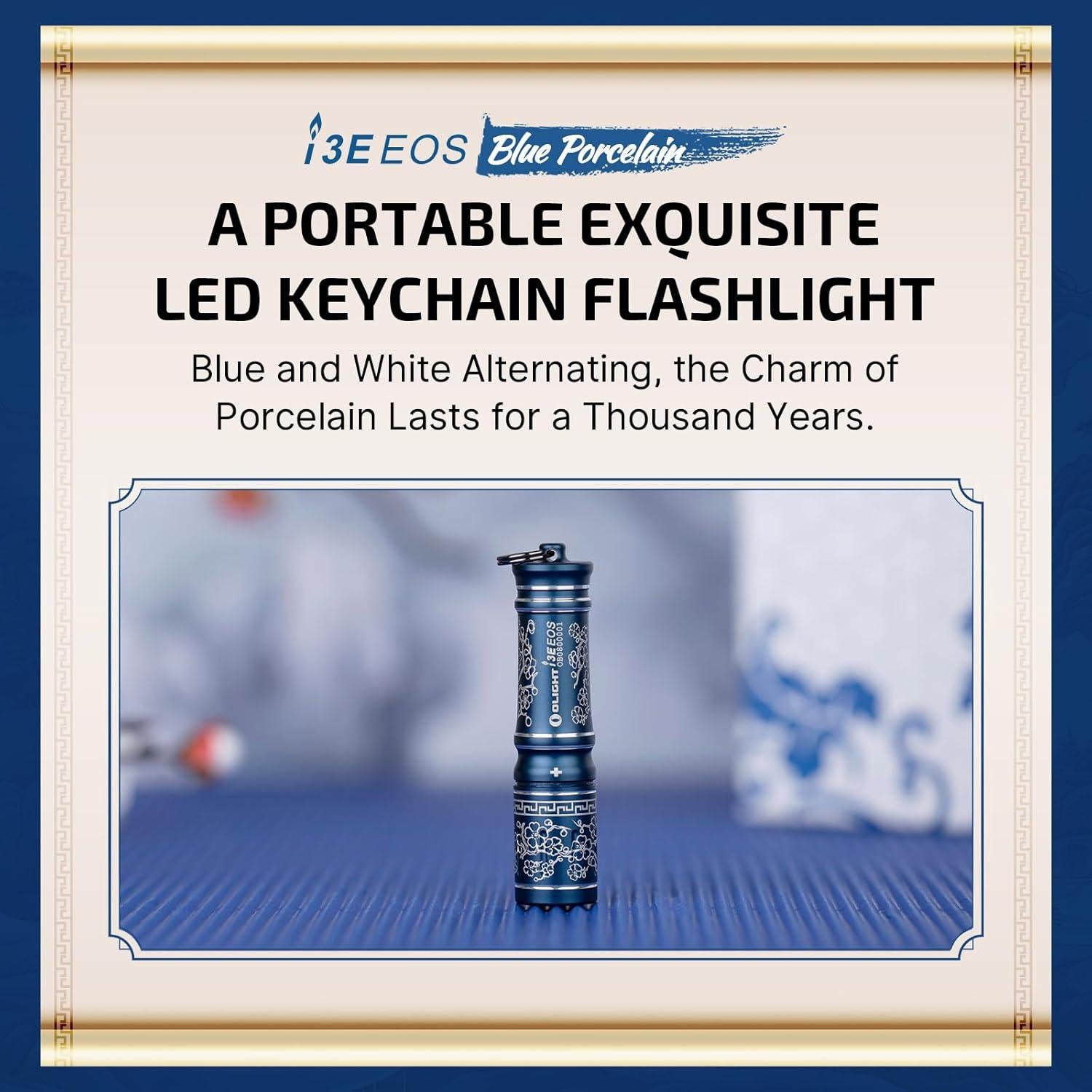 Linterna EDC OLIGHT i3E AAA 90 Lúmenes IPX8 Mini