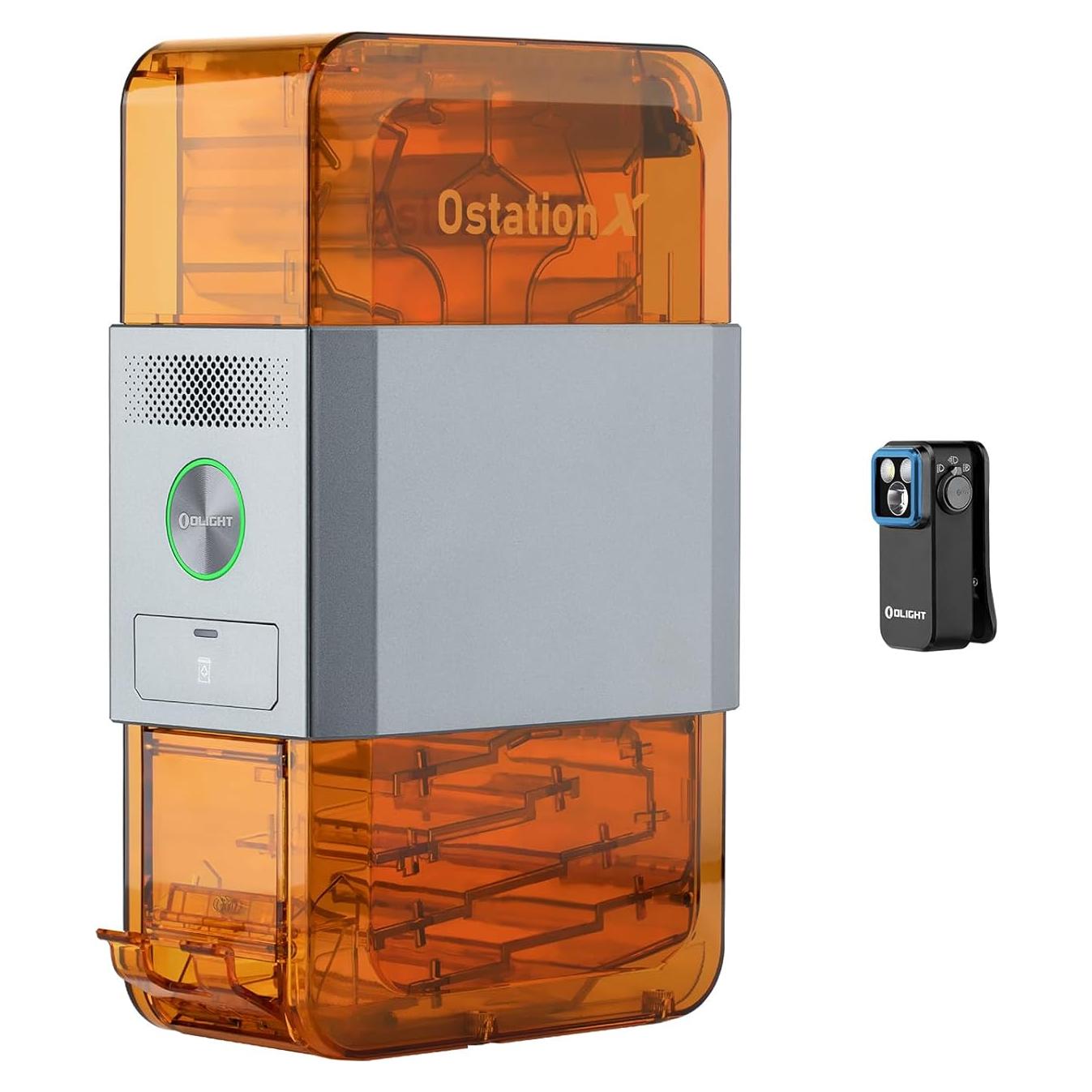 Cargador de Batería OLIGHT Ostation X + Linterna Oclip Pro