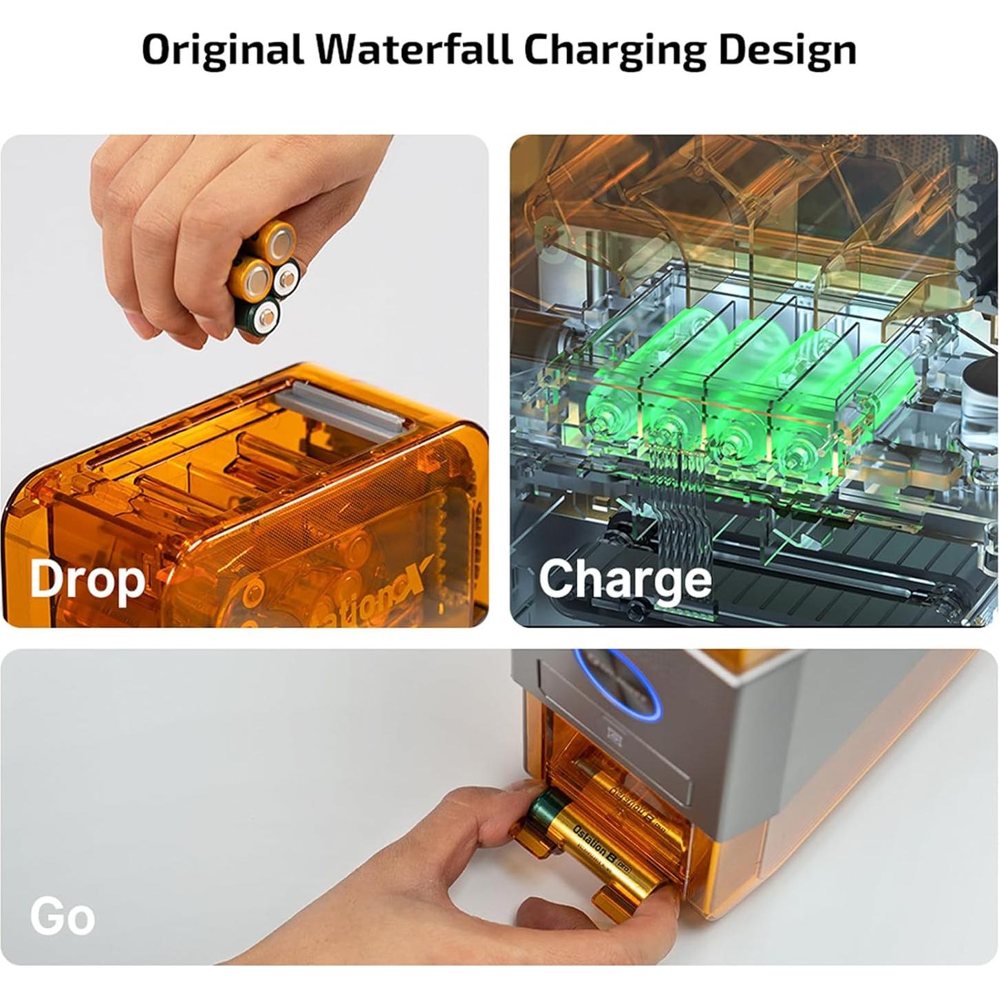 Cargador de Batería OLIGHT Ostation X + Linterna Oclip Pro