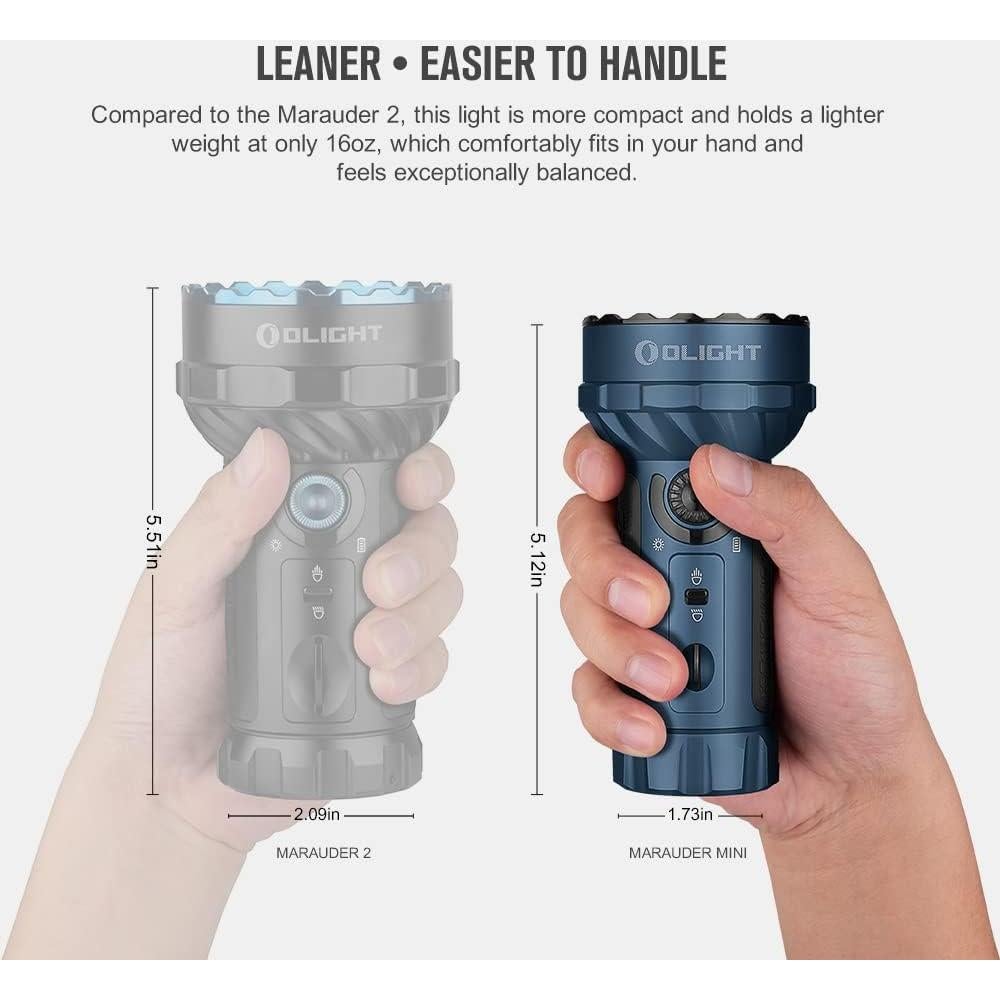 Linterna OLIGHT Marauder Mini 7000 Lúmenes LED con Oclip Pro