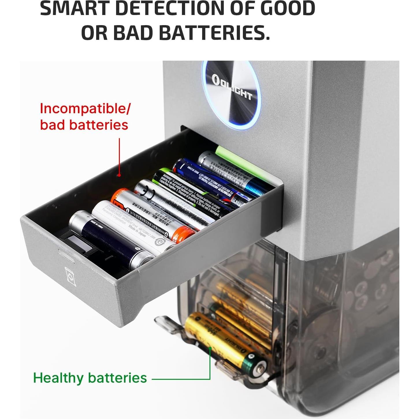 Cargador de Batería OLIGHT Ostation X para NiMH AAA