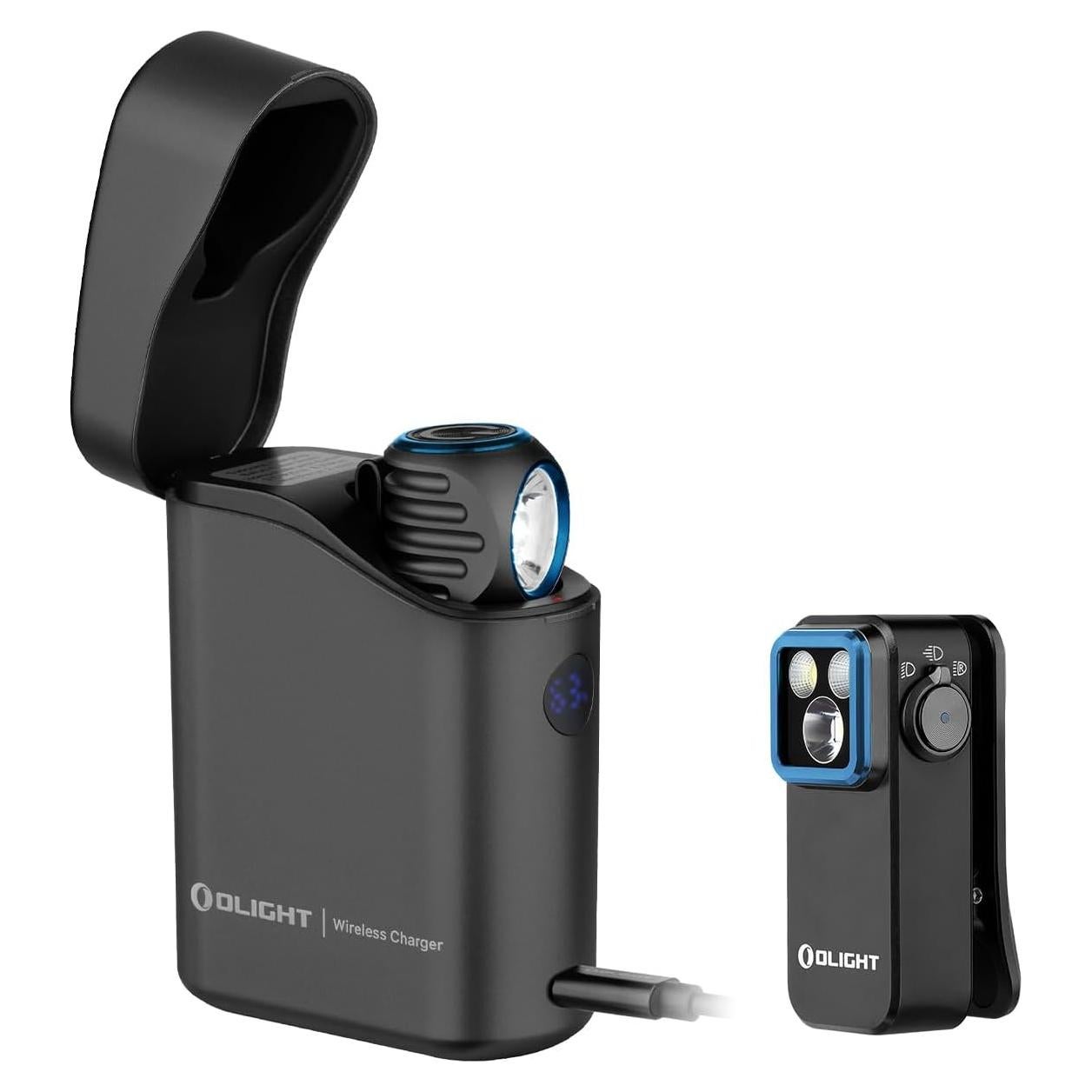 Linterna Frontal OLIGHT Perun 3 Mini 1250 Lúmenes Recargable