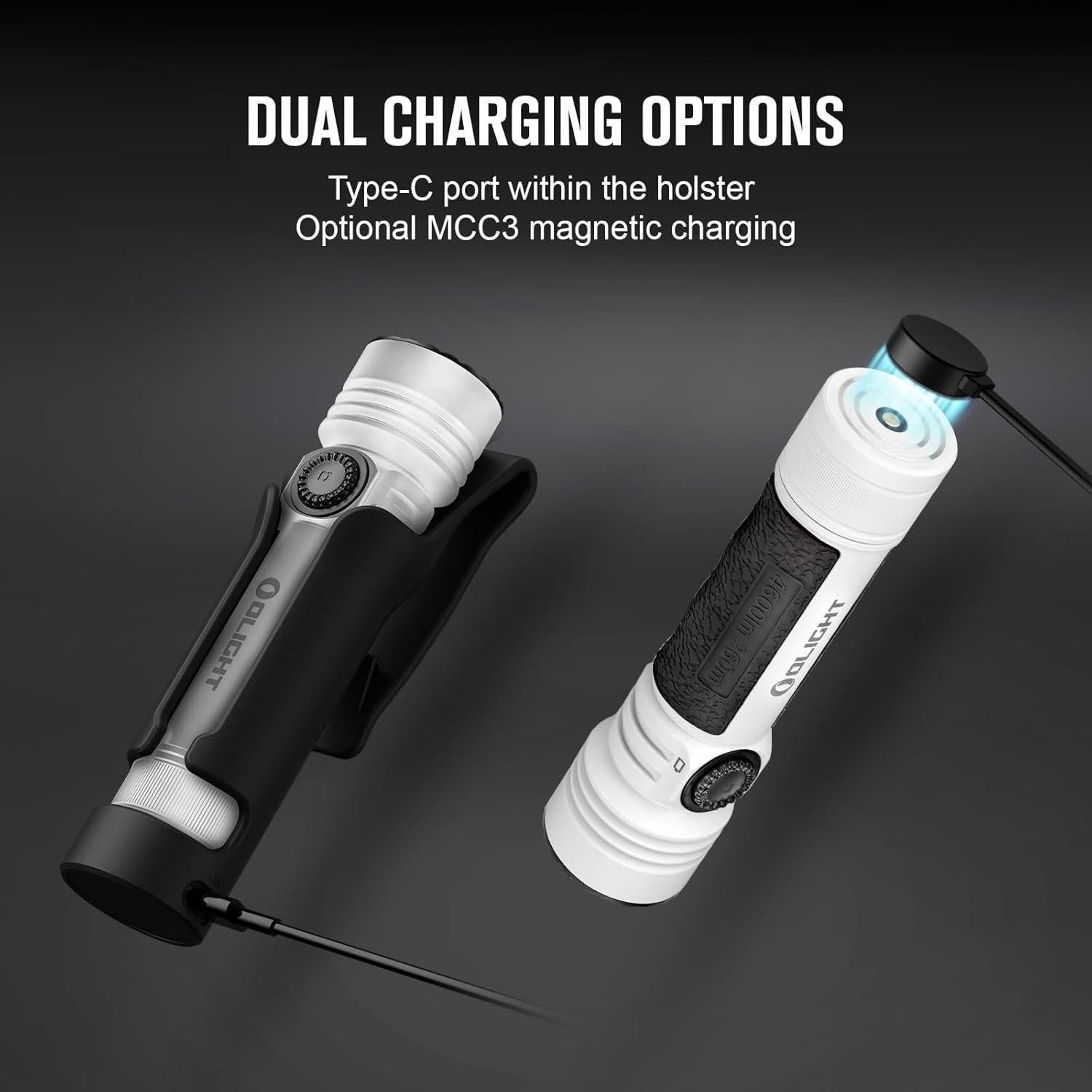 Linterna LED OLIGHT Seeker 4 Pro 4600 Lúmenes Recargable