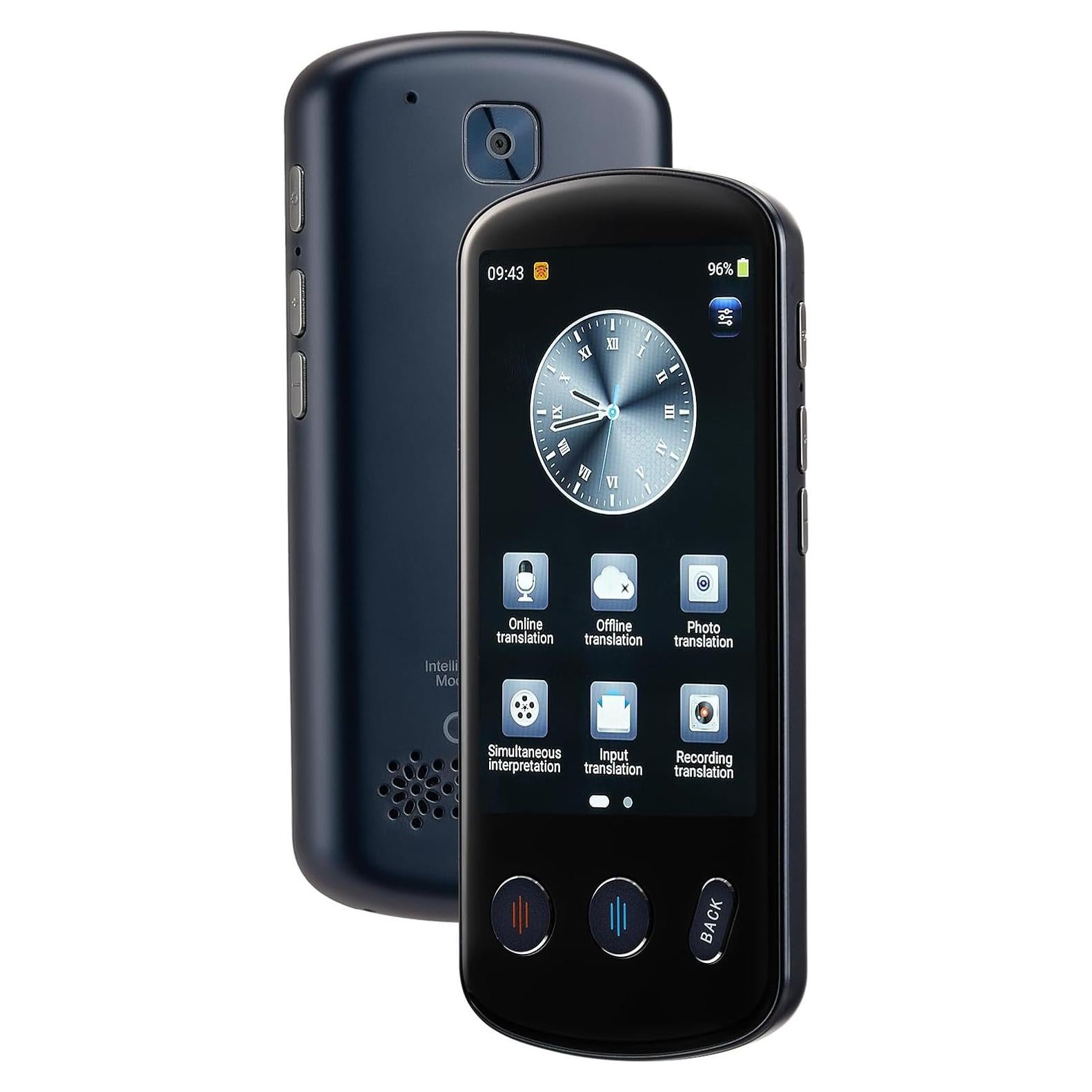 Traductor de Idiomas AI SVANTTO P60, 142 Idiomas, Offline, 8H Batería