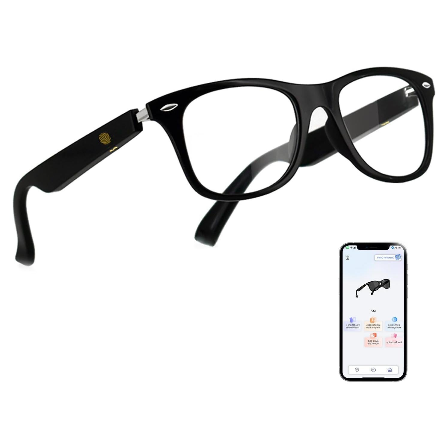 Gafas Traductoras AI Tulbeys MZ08 - Traducción en Tiempo Real