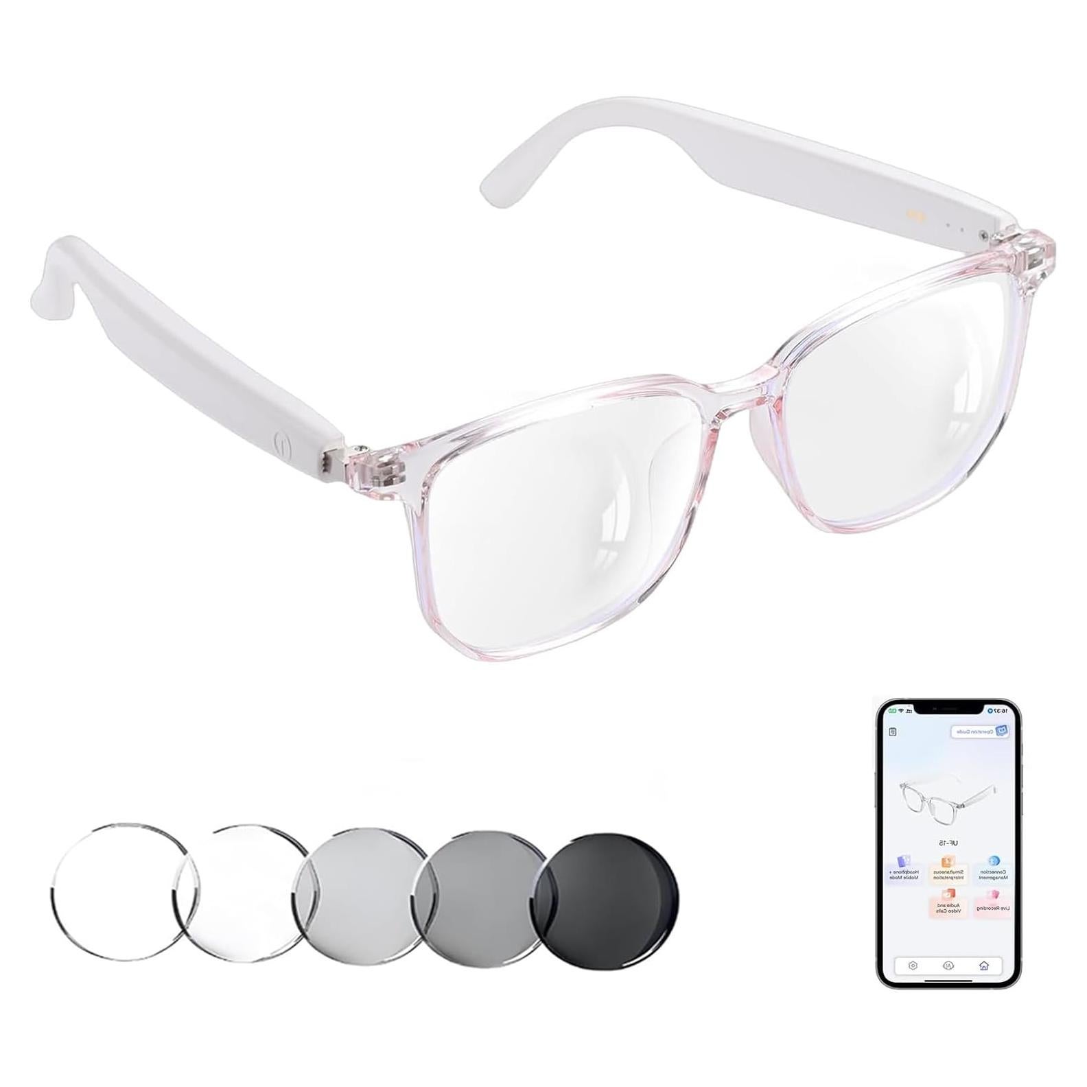 Gafas Inteligentes AI Tulbeys GS03 con Traducción en Tiempo Real