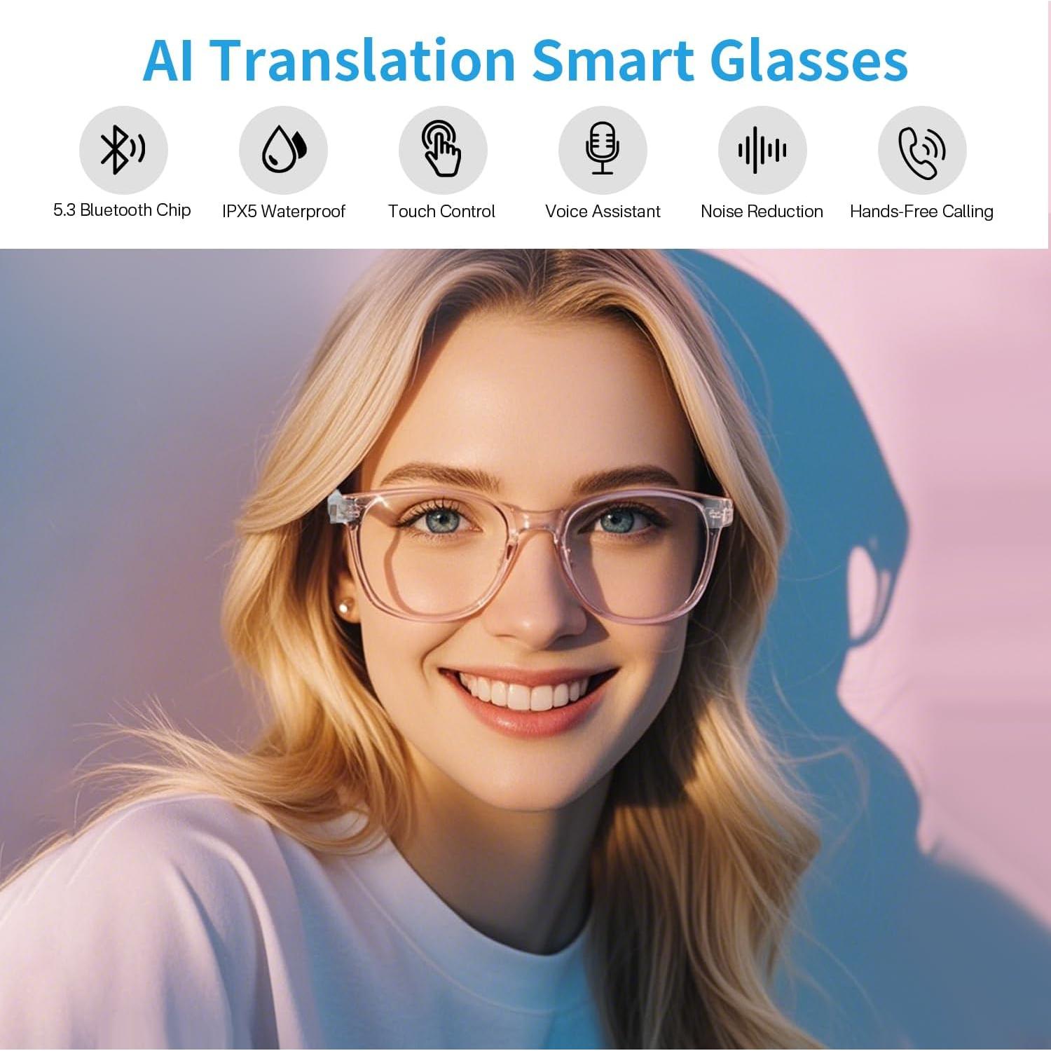 Gafas Inteligentes AI Tulbeys GS03 con Traducción en Tiempo Real