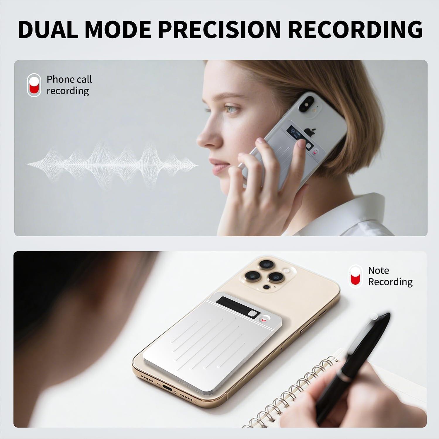 Grabadora de Voz AI Masdio MAS-DVR-1, 64GB, 40H Batería