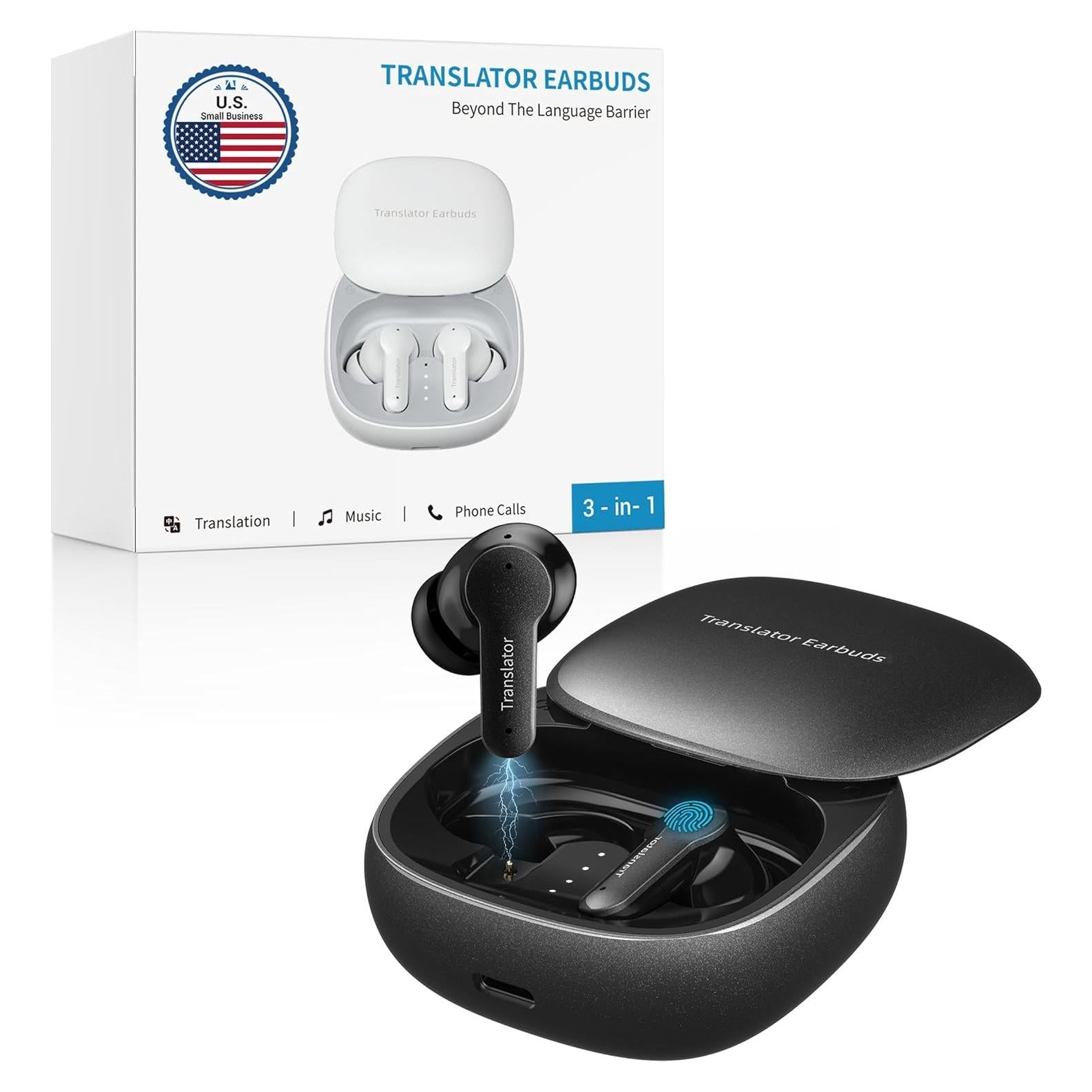 Auriculares Traductores ANFIER M3 AI - Traducción 144 Idiomas