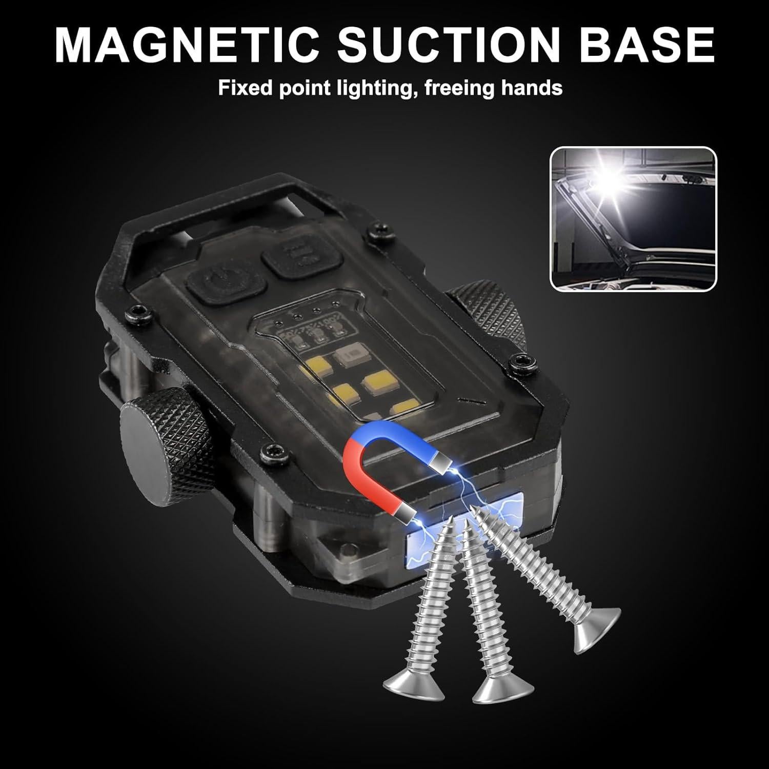 Linterna EDC Recargable Siuyiu YSD-02-1, 300 Lúmenes, Compacta