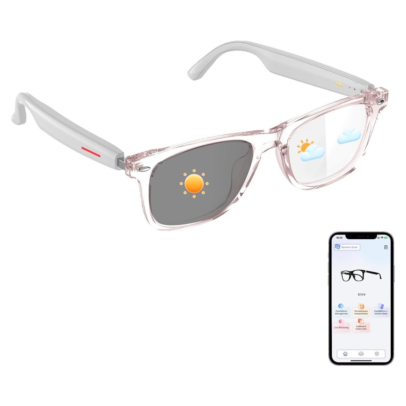 Gafas Inteligentes HAIXINDA con Traducción AI en Tiempo Real