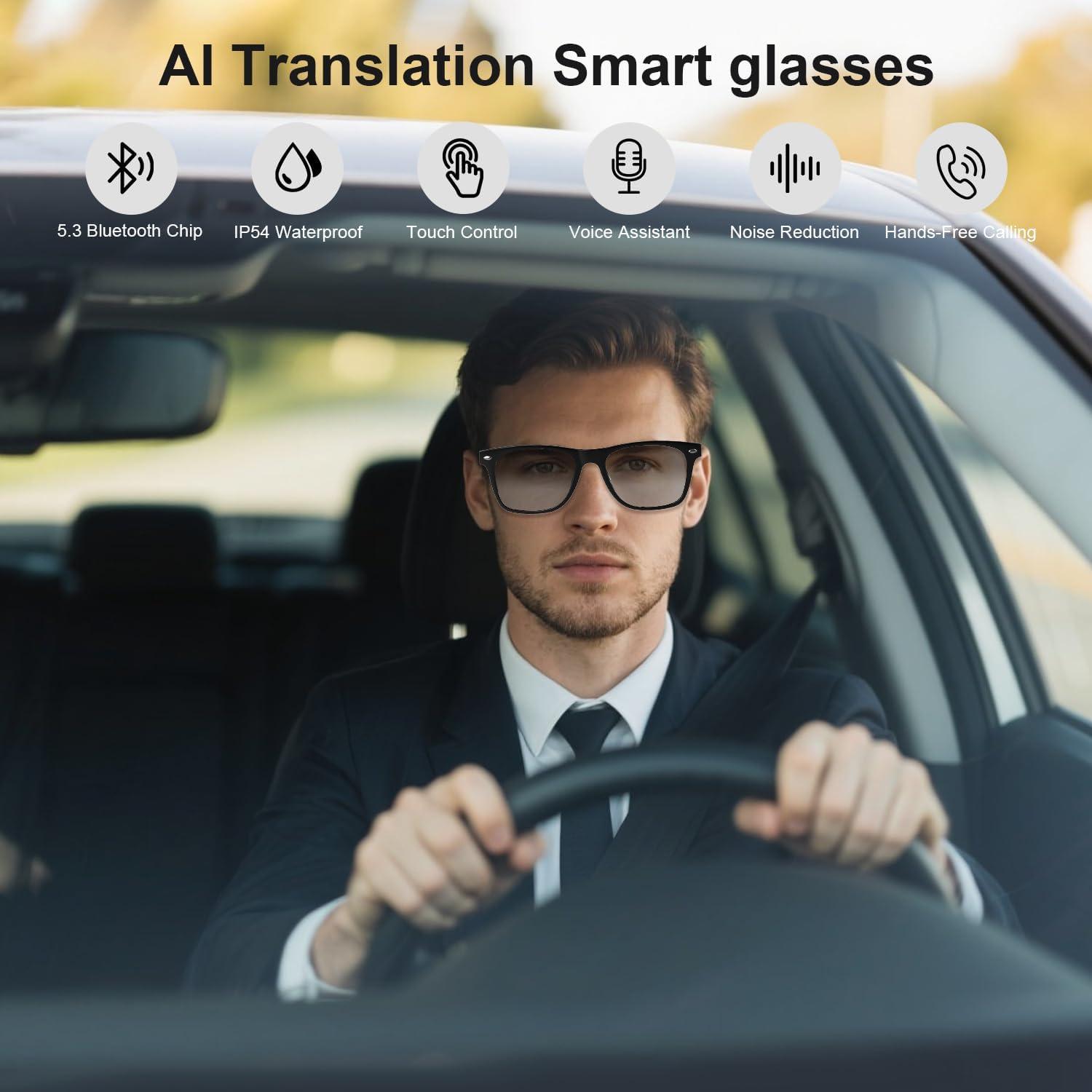 Gafas Inteligentes HAIXINDA con Traducción AI en Tiempo Real