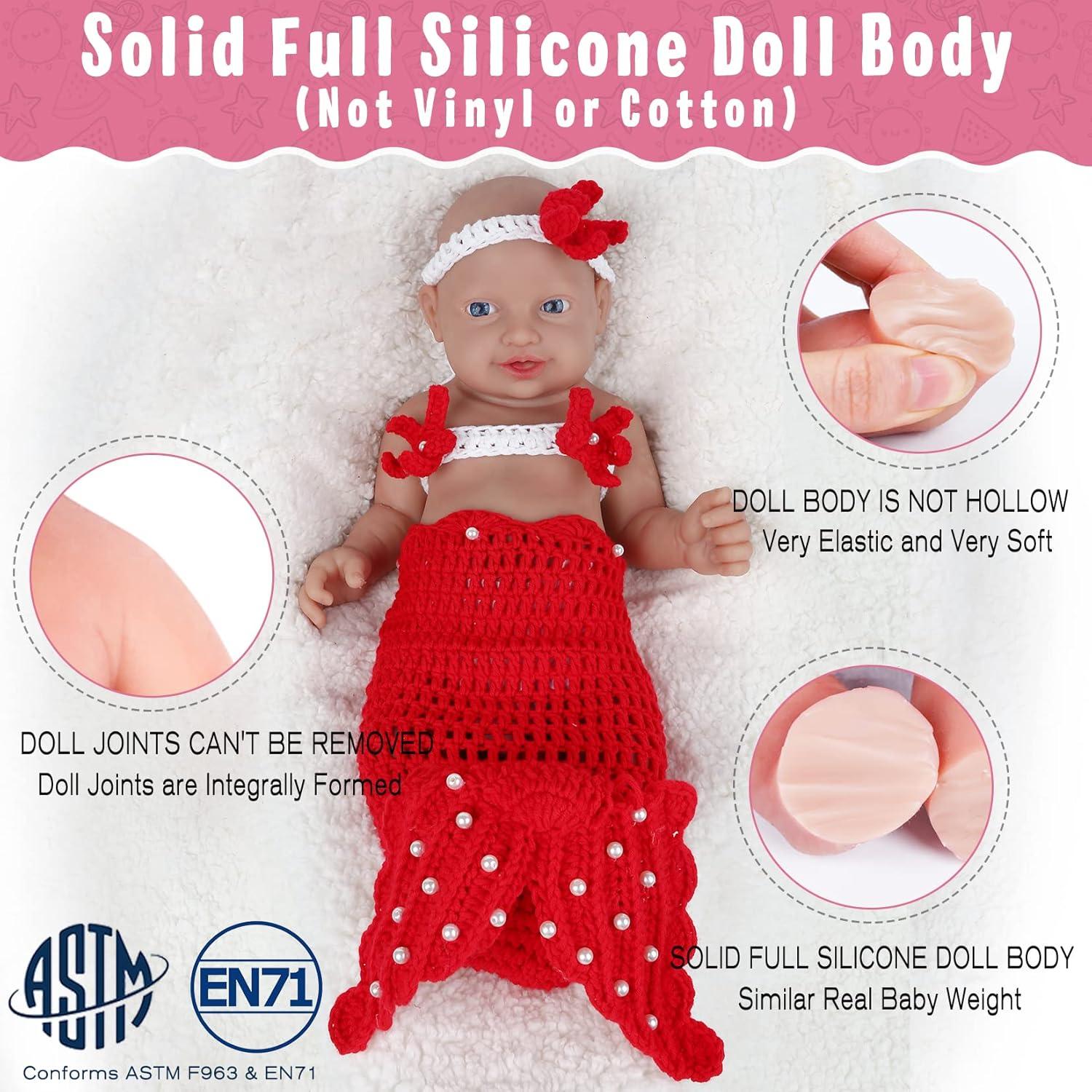 Muñeca de Silicona Vollence 20" Realista para Niña