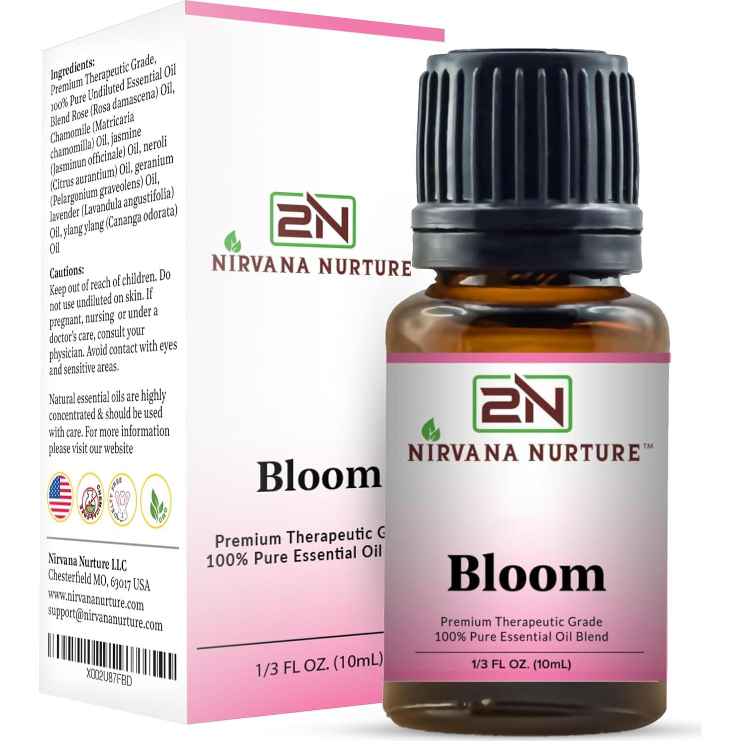 Mezcla de Aceites Esenciales Bloom Nirvana Nurture 10 ml