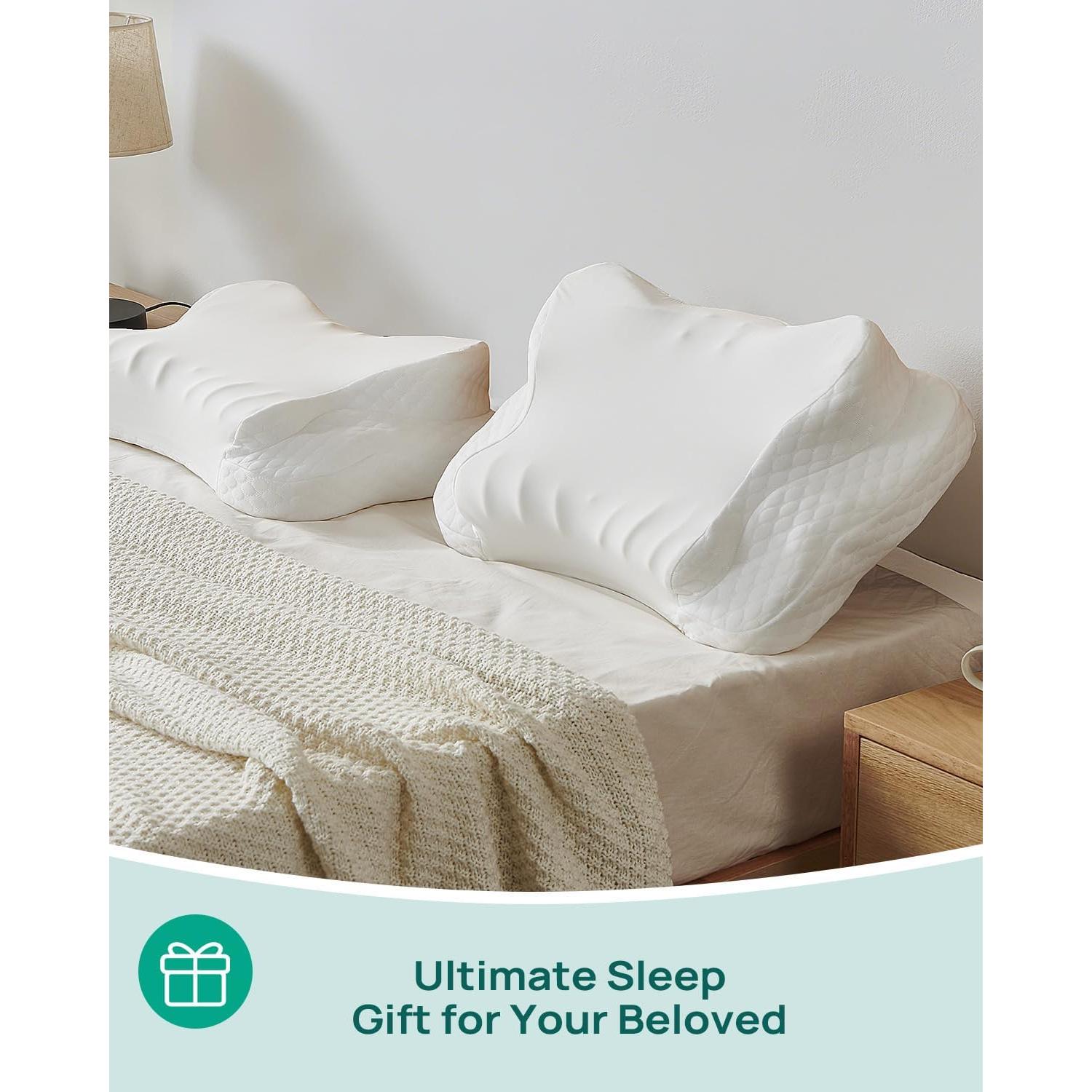 Almohada Cervical Ergonómica Releep RL-107 Ajustable Refrigerante