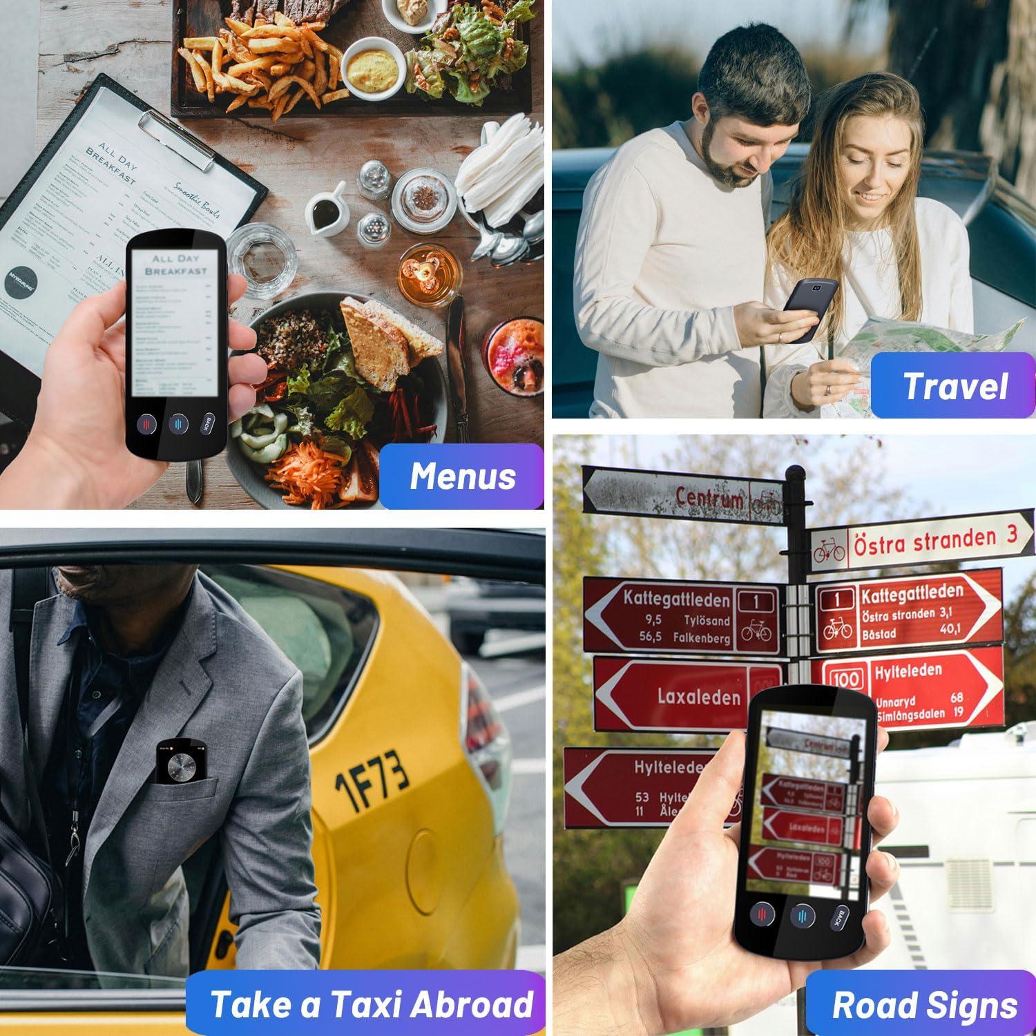 Traductor de Voz AI ZHIYIHENG P60, Portátil, 138 Idiomas