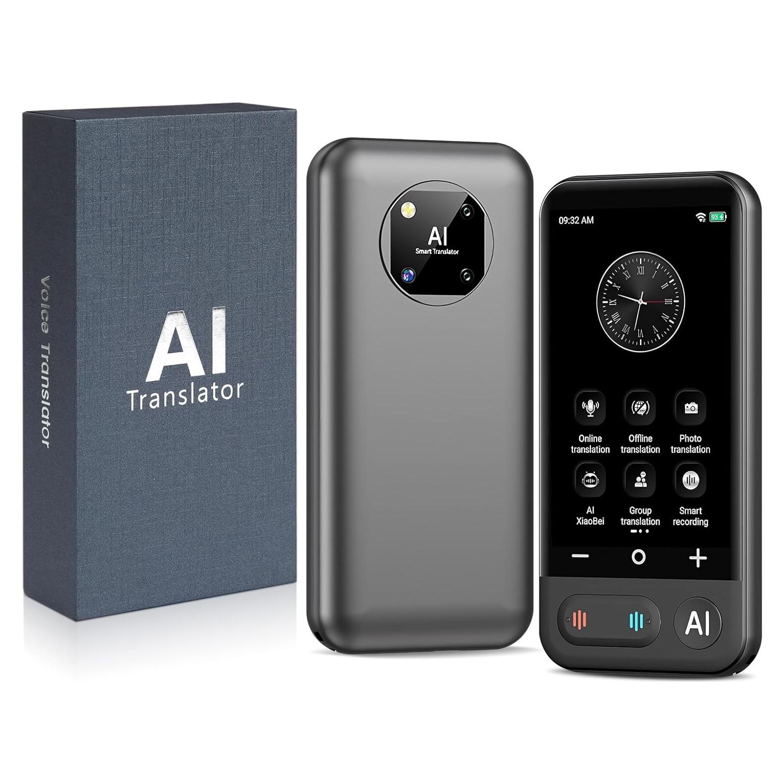 Traductor de Idiomas Instantáneo CREECHWA AG622, 150 Idiomas