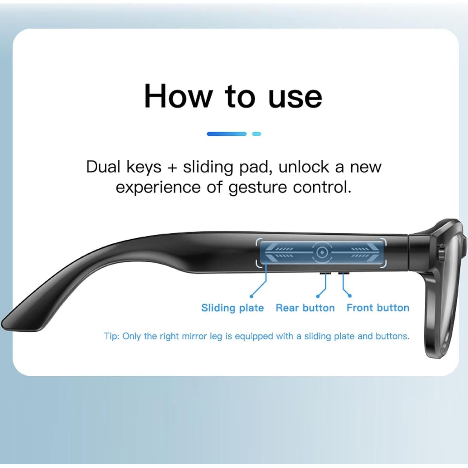 Gafas Traductoras Inteligentes Fosa AI 11 Idiomas HD 2MP