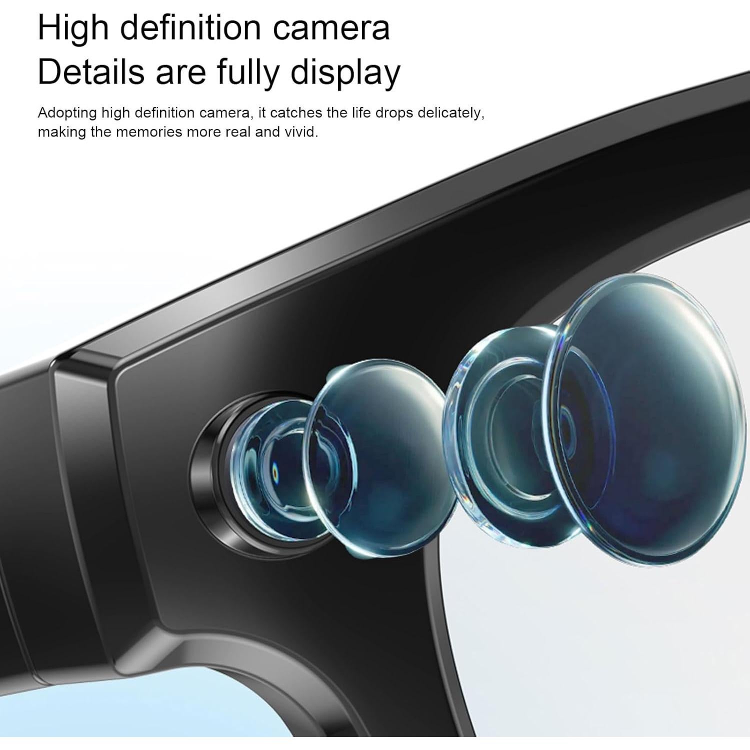 Gafas Traductoras Inteligentes Fosa AI 11 Idiomas HD 2MP