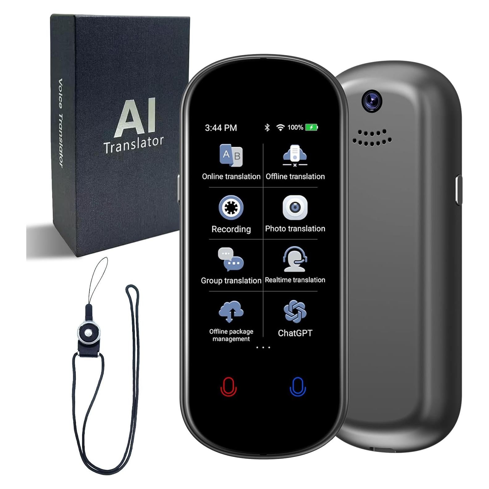 Traductor de Idiomas Portátil Beibo Z2, 139 Idiomas, Offline