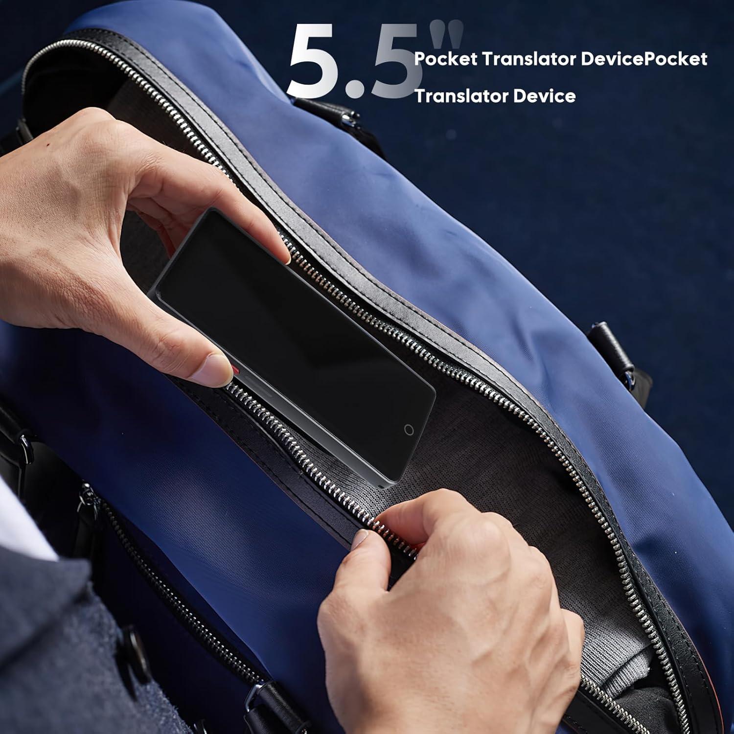 Traductor de Idiomas Anpress A50 Lite, Pantalla Táctil 5.5"