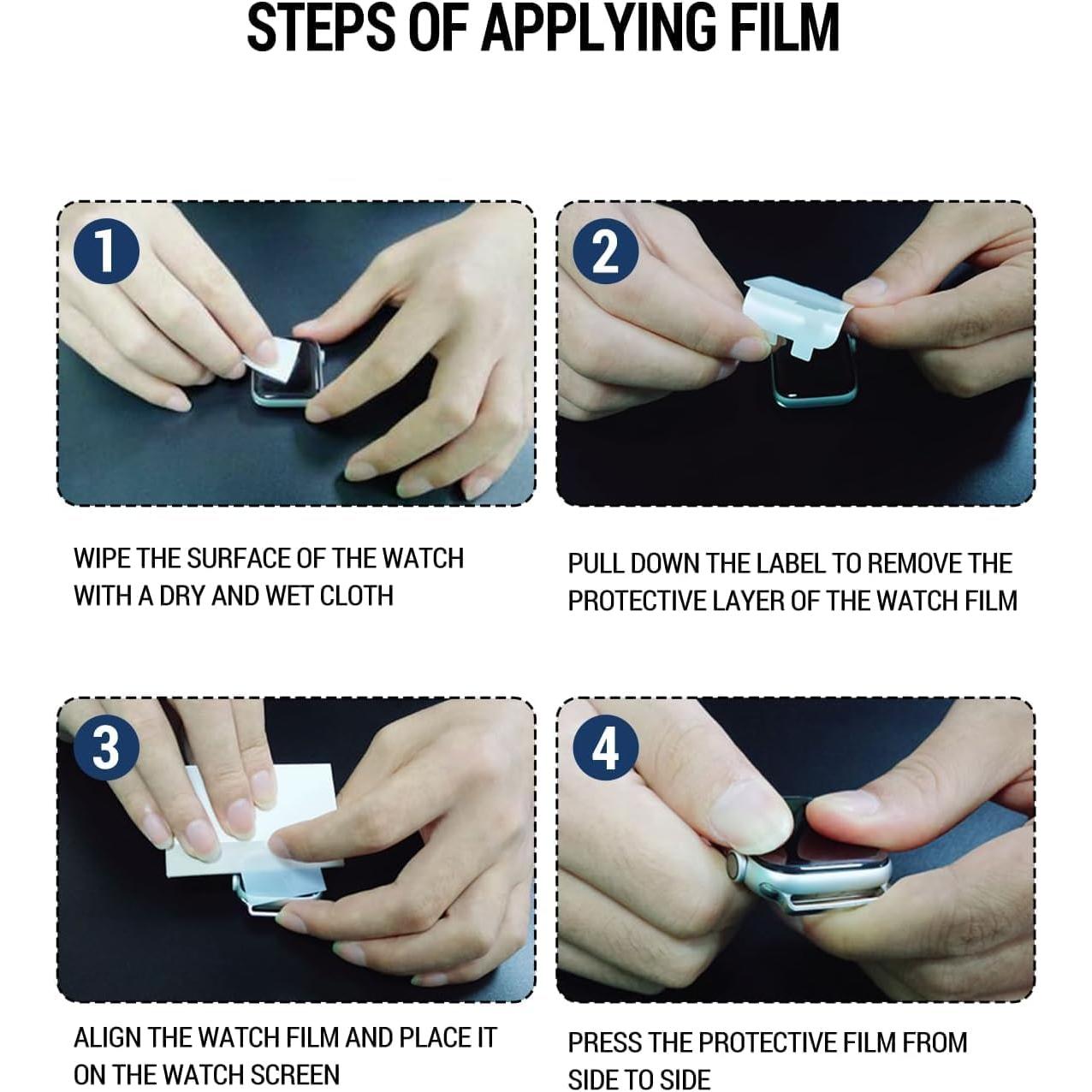 3 Protectores de Pantalla Futanwei para Reloj Merryking AM06C