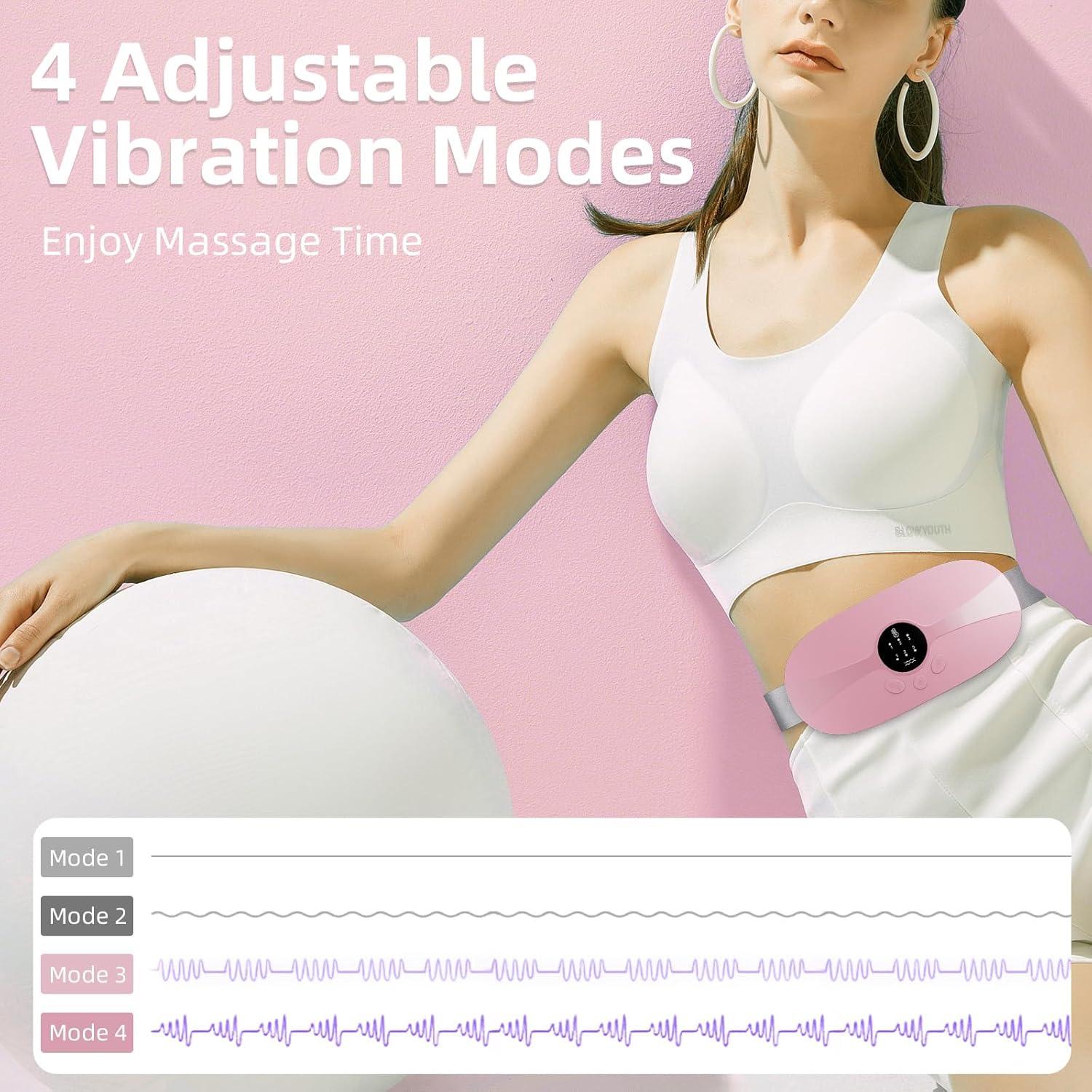 Almohadilla Calentadora Inalámbrica Kissleaf Rosa 3 Niveles