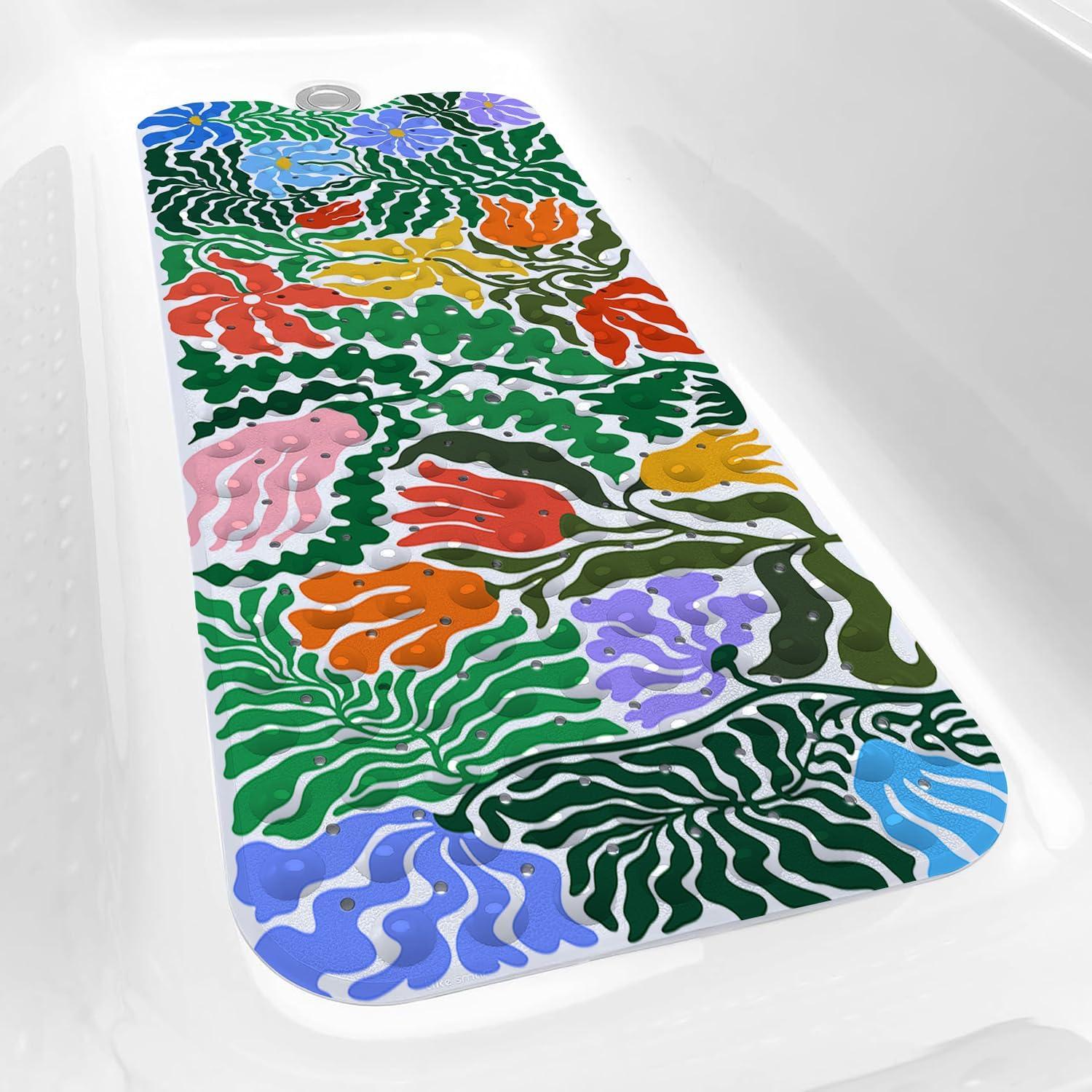 Alfombra de Baño Antideslizante Azppsad 101.6x40.6 cm Vinilo