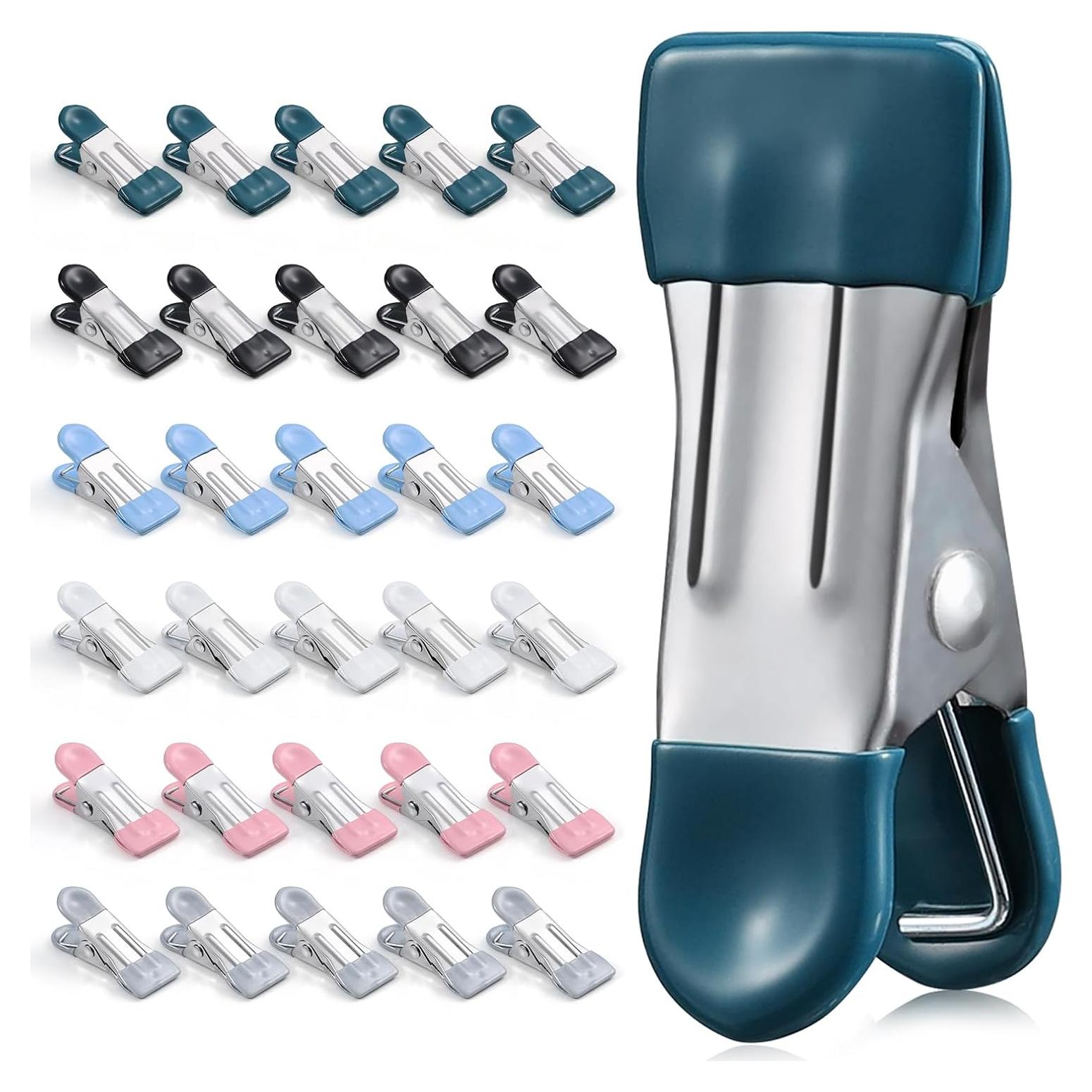 Pinzas de Ropa Pesadas Hotolive 30 Piezas Acero Inoxidable