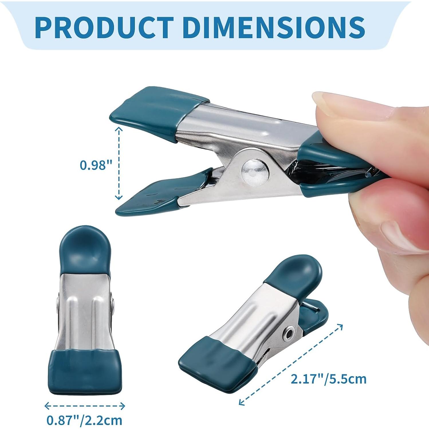 Pinzas de Ropa Pesadas Hotolive 30 Piezas Acero Inoxidable