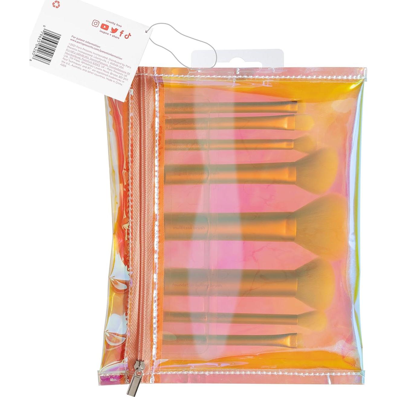 Set de Brochas de Maquillaje Real Techniques The Wanderer 9 Piezas