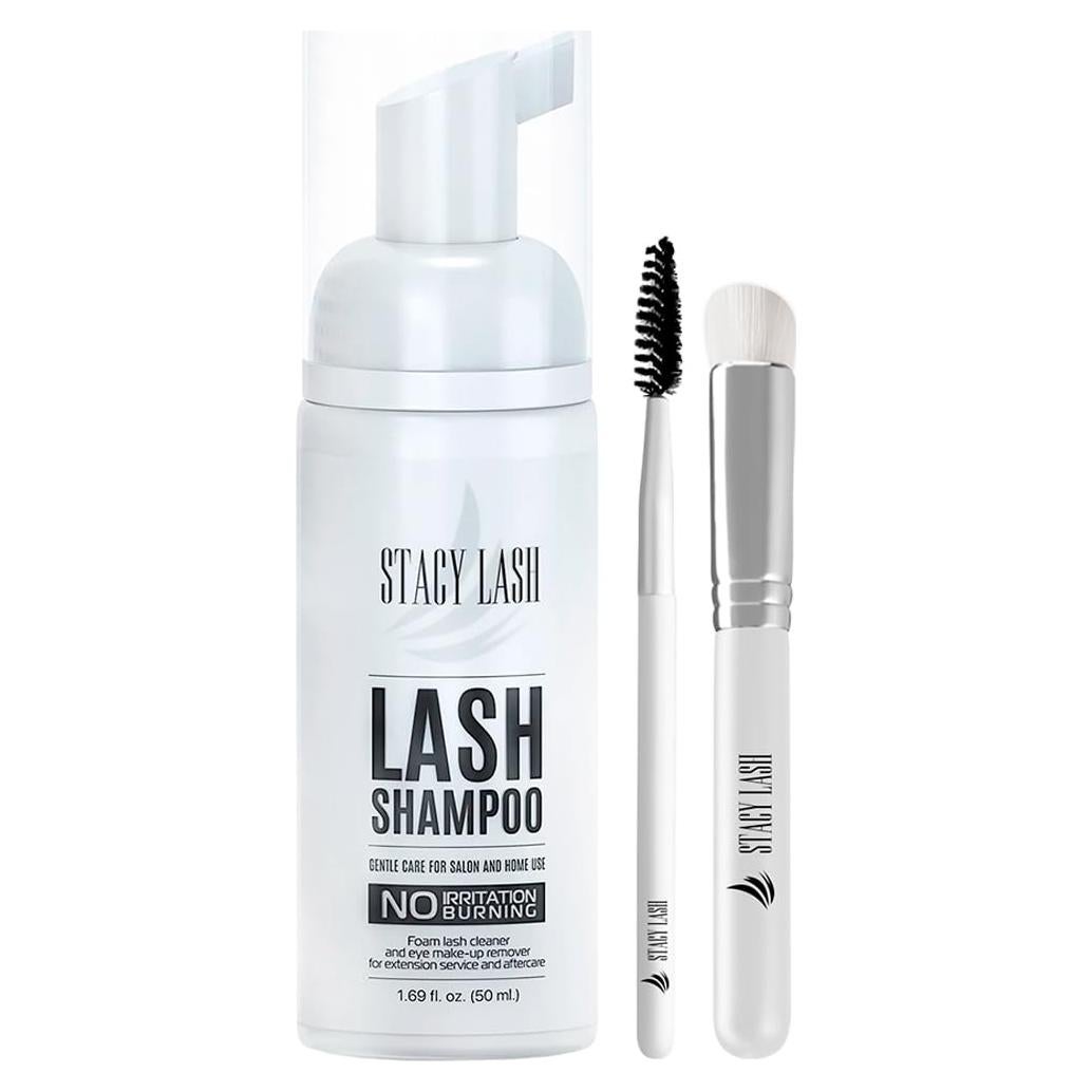 Champú para Pestañas Stacy Lash 50ml + Cepillo Limpiador