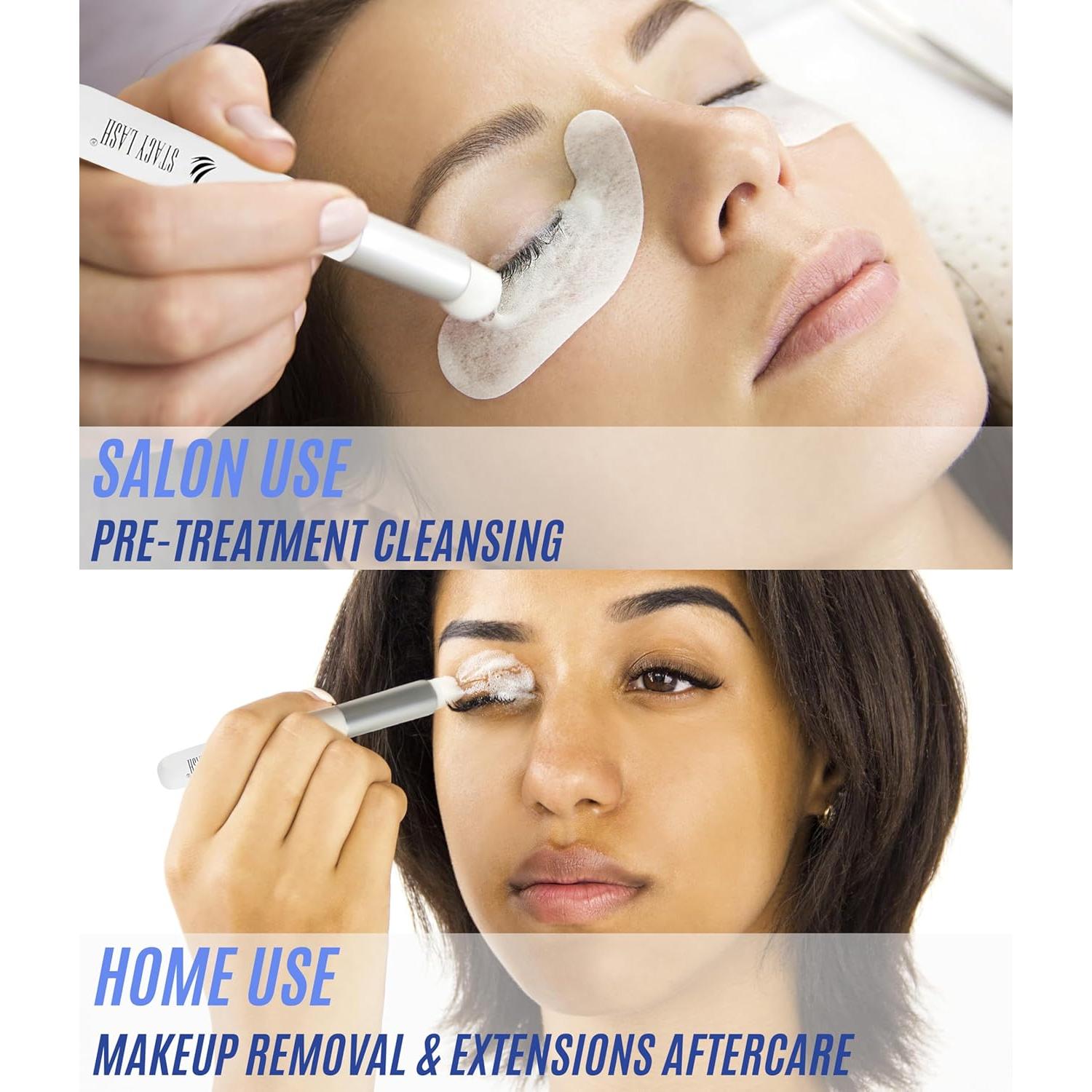 Champú para Pestañas Stacy Lash 50ml + Cepillo Limpiador