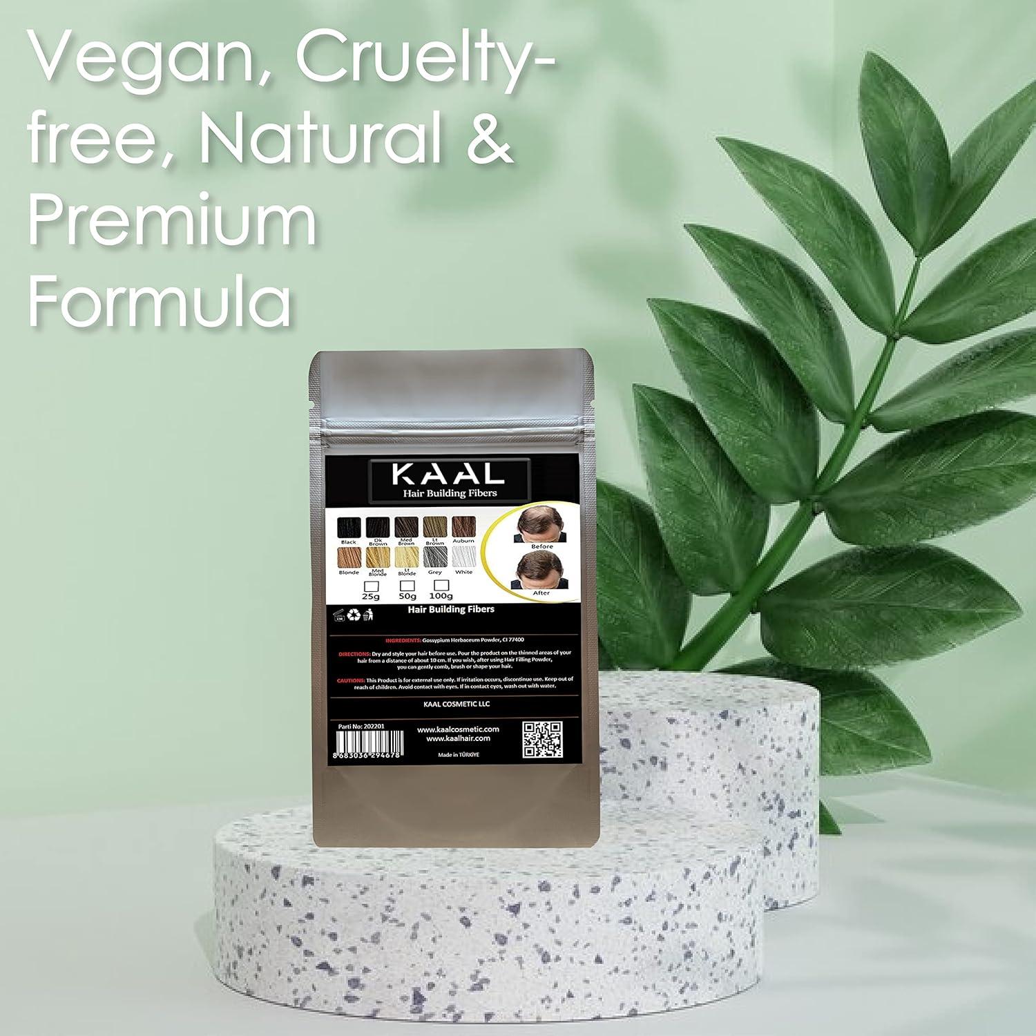 Fibras para Cabello KAAL 24.9g - Polvo Texturizador Negro