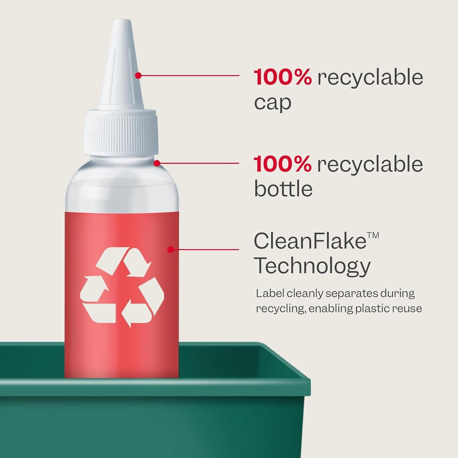 Suero para Cuero Cabelludo Renpure 118 ml - Vinagre de Sidra de Manzana