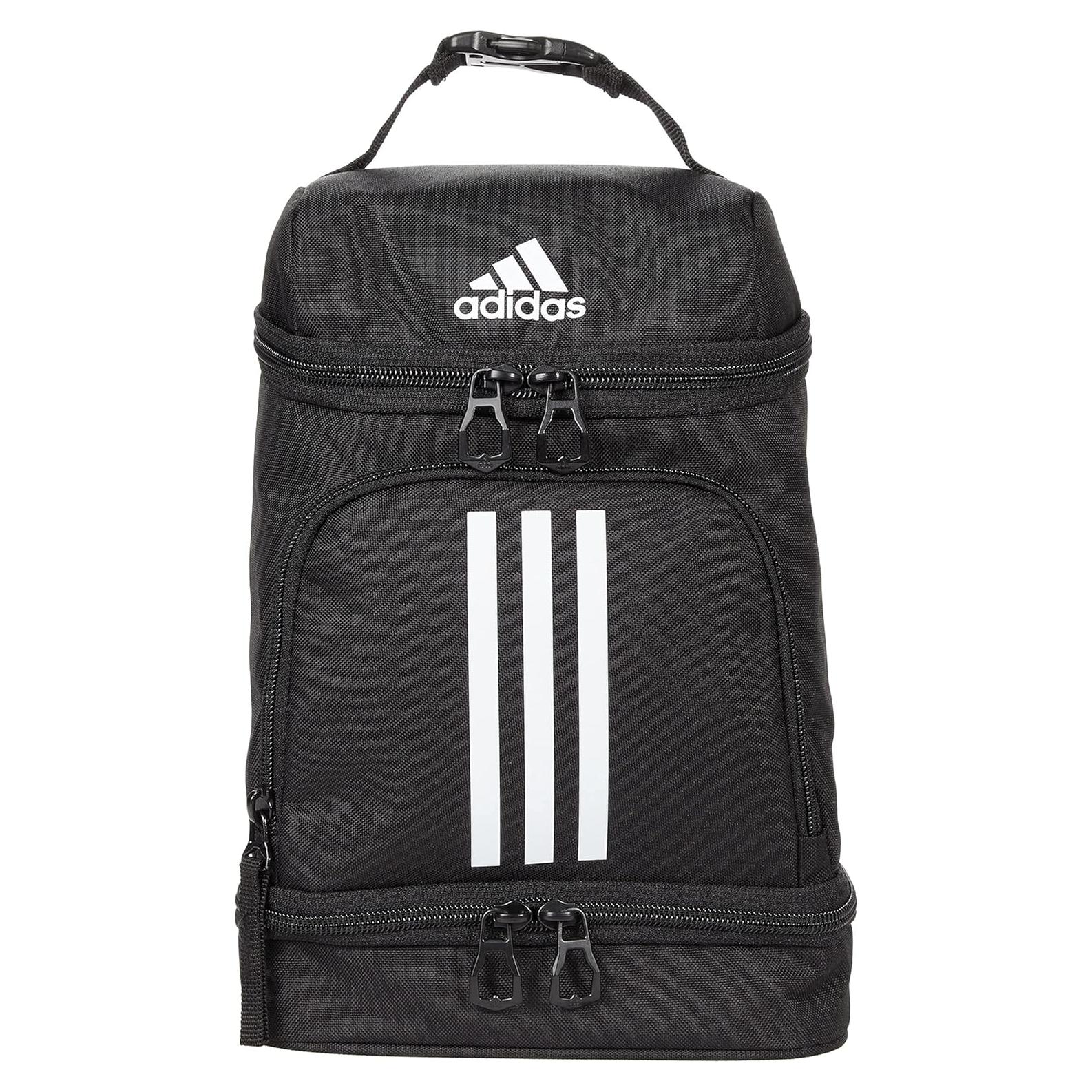 Bolsa de Almuerzo Aislada adidas Excel 2L Negra con Cremallera