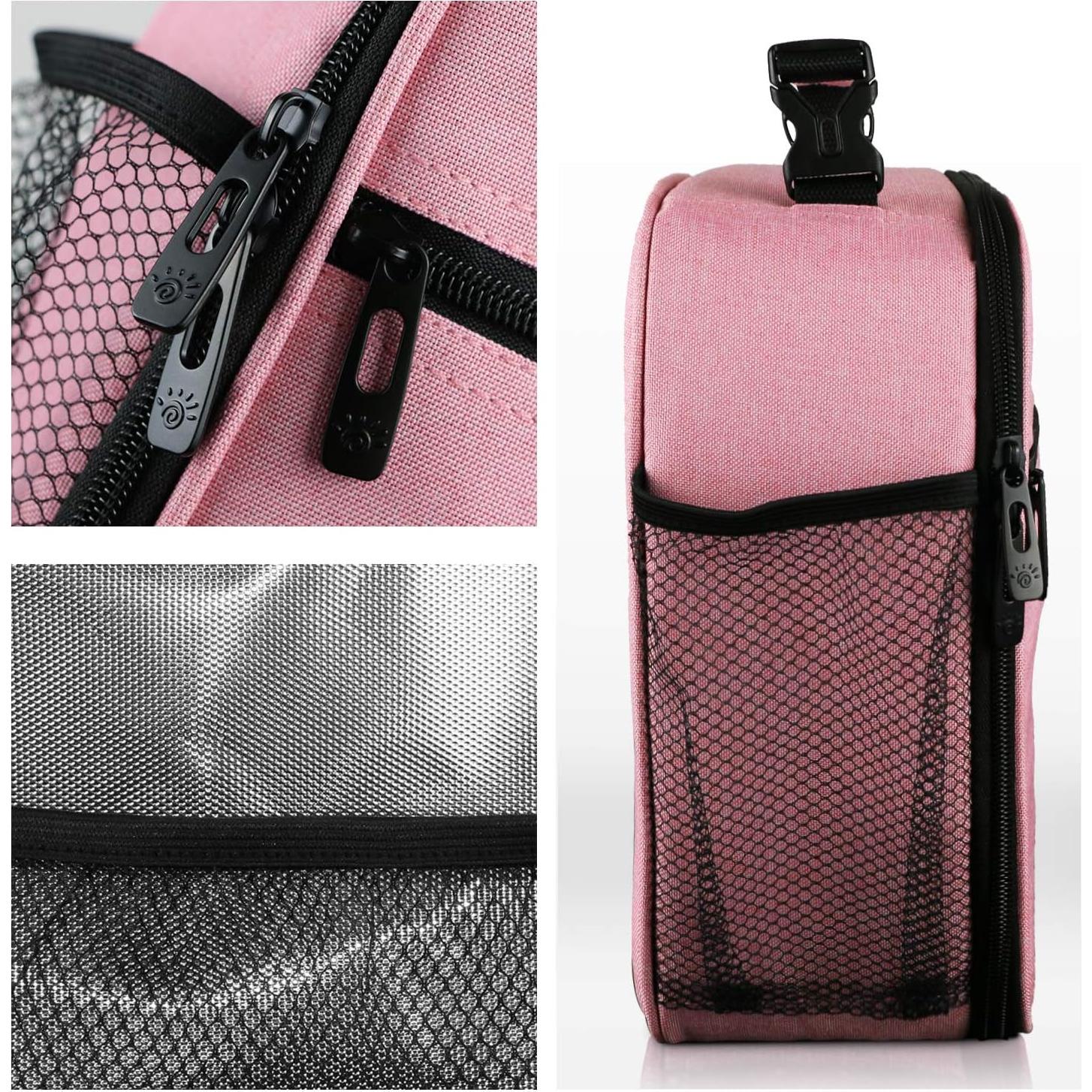 Bolsa de Almuerzo Aislada Hap Tim Rosa 6.5L para Adultos