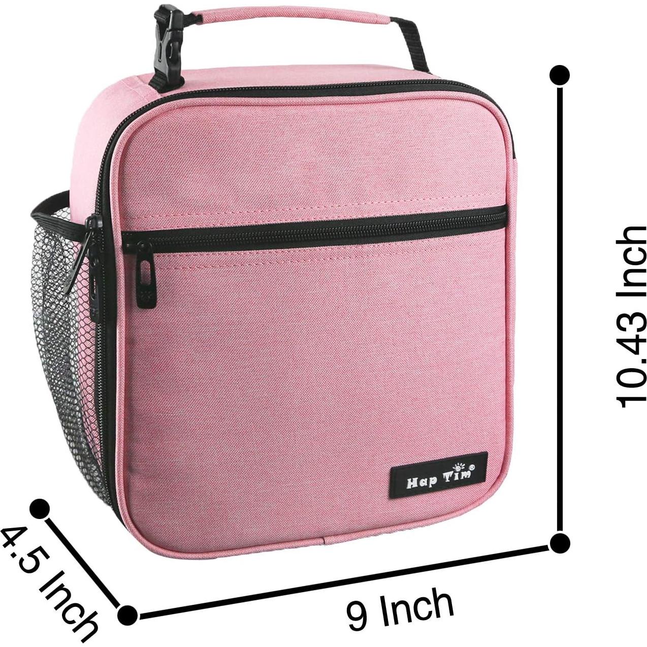 Bolsa de Almuerzo Aislada Hap Tim Rosa 6.5L para Adultos