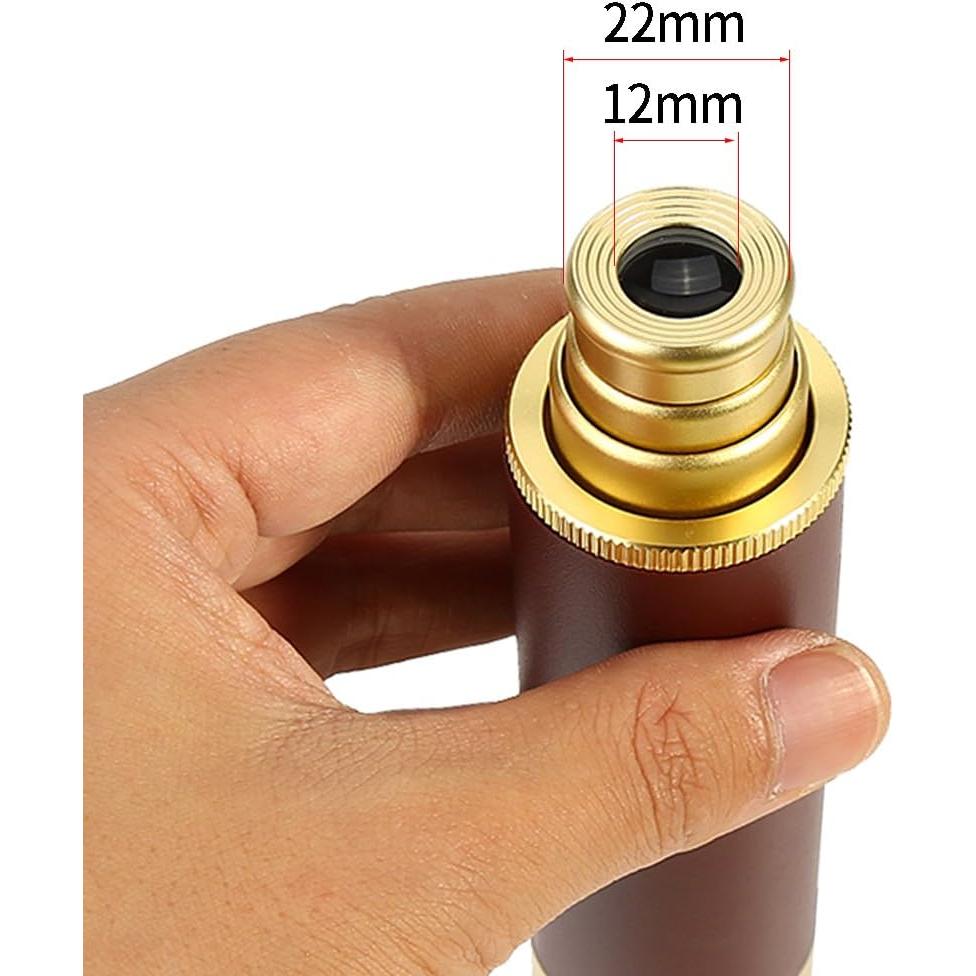 Telescopio Monocular Plegable Dpofirs 25x30 para Aire Libre