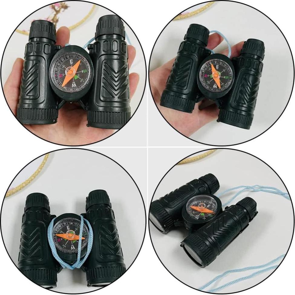 Telescopio Monocular Toyvian con Brújula para Niños 10PCS