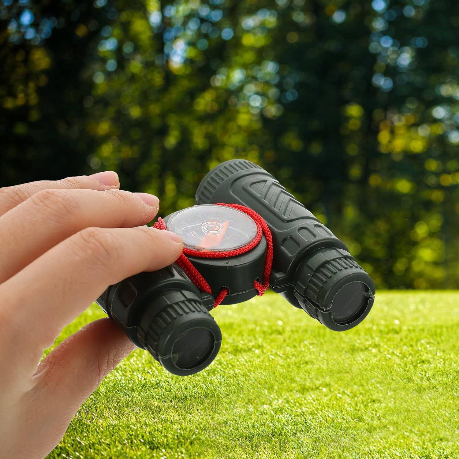 Telescopio Monocular Toyvian con Brújula para Niños 10PCS