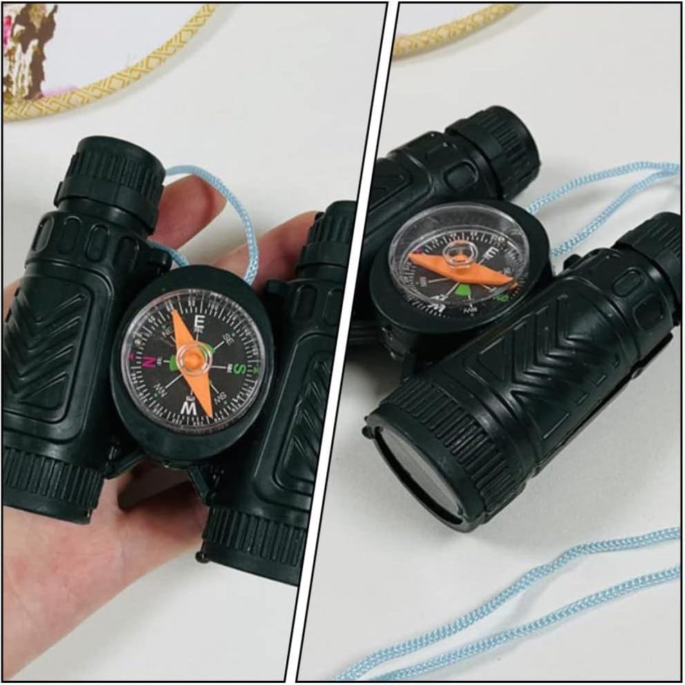 Telescopio Monocular Toyvian con Brújula para Niños 10PCS