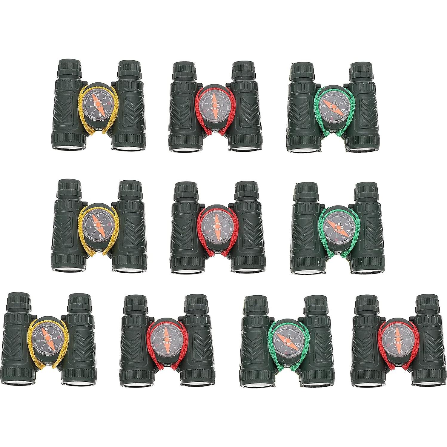 Telescopio Monocular Toyvian con Brújula para Niños 10PCS