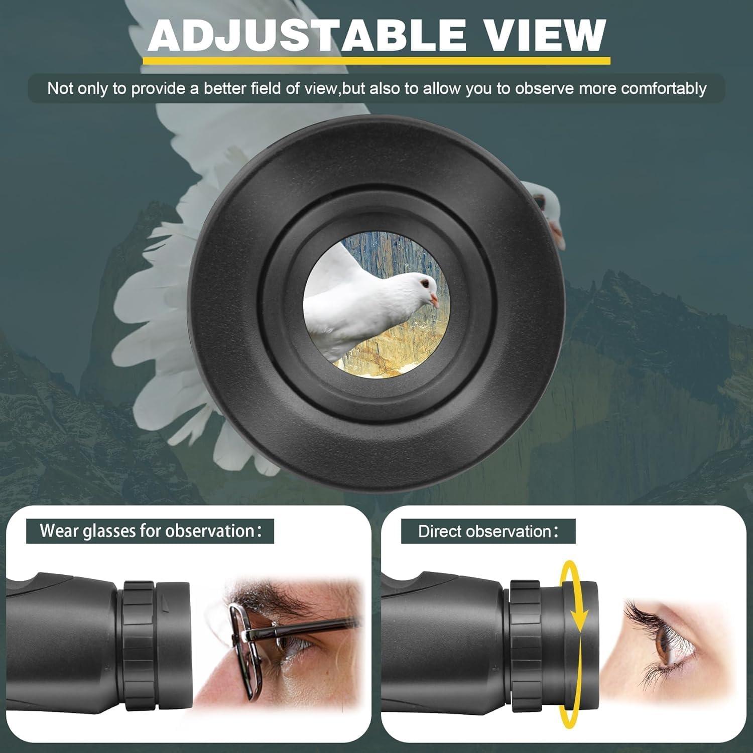 Monóculo Compacto Impermeable Tydeux 10x25 - Alta Potencia