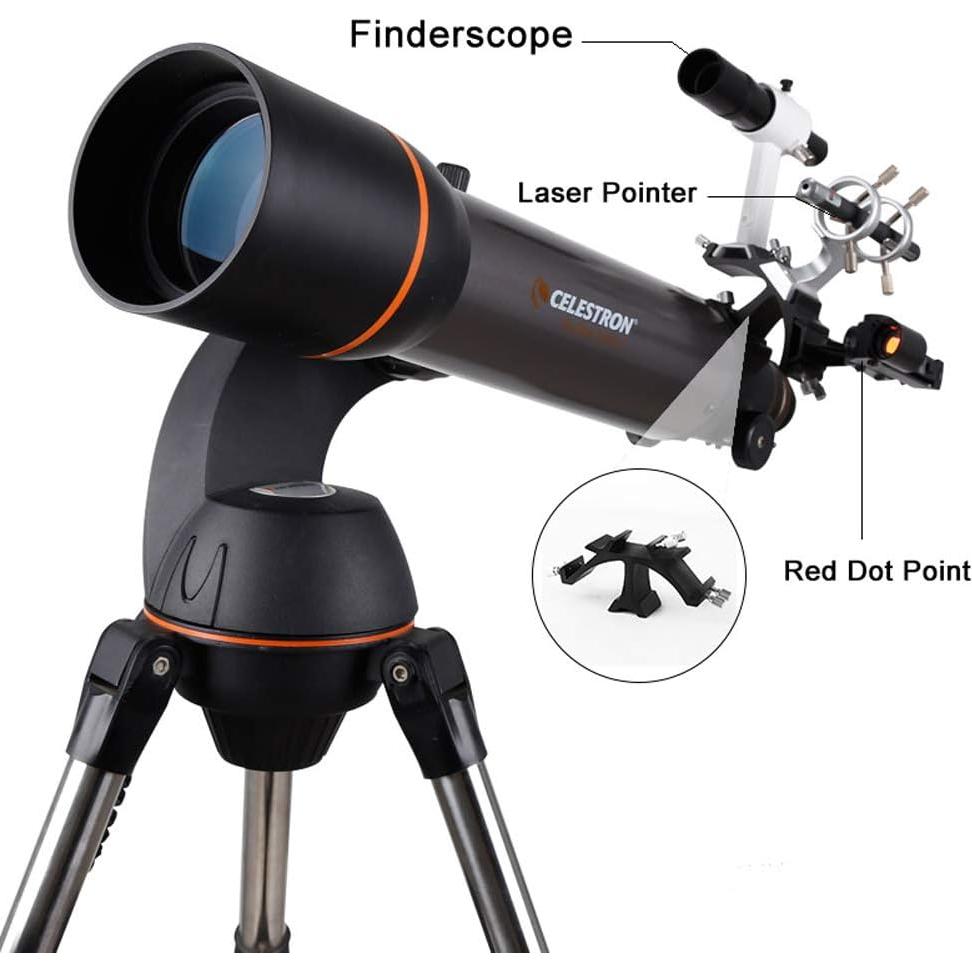 Soporte de Montaje para 3 Visores Telescopio INKECI Aluminio